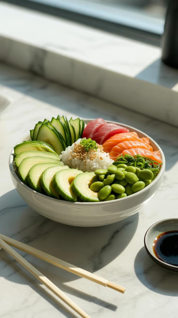 0182 1 a photorealistic image of a vibrant sush HW8JD lRQhS wUs2QFojEA kHMQL3JqS SXRbgYadCg9g cover