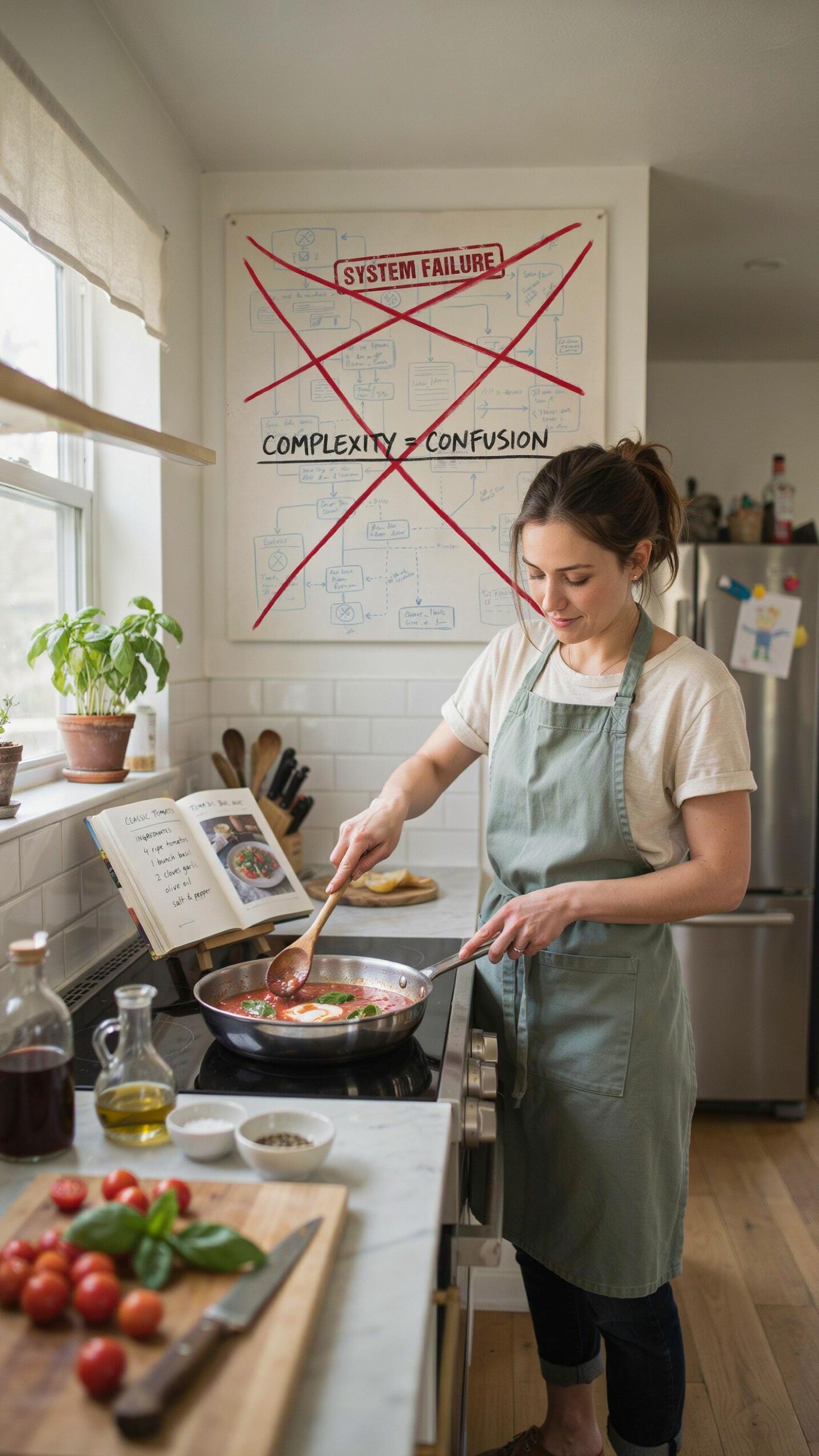 Your biggest obstacle isnt discipline its a poorly designed system for inevitable culinary victory