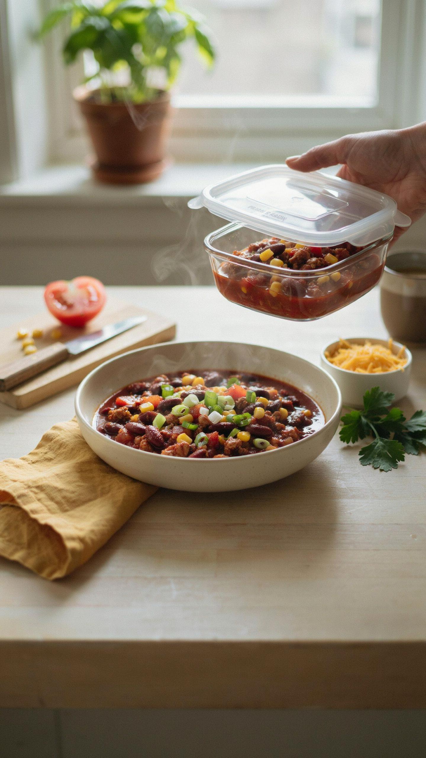 The Tactical Reheat Preserving Turkey Chili Quality