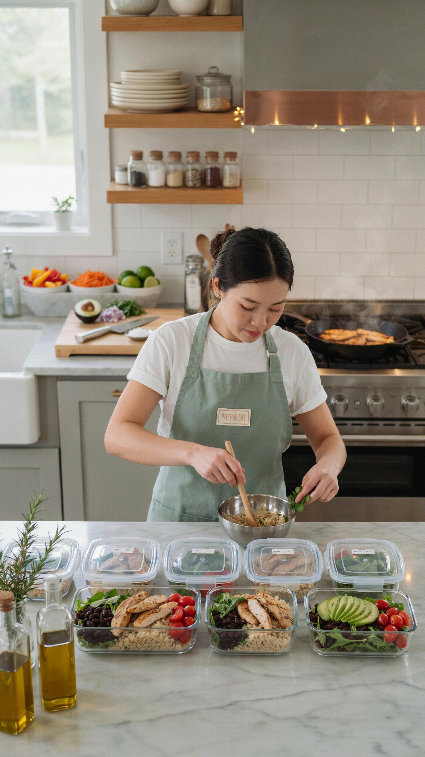 The Time Leverage Model Batch Cooking For Dominance Protein Bowls