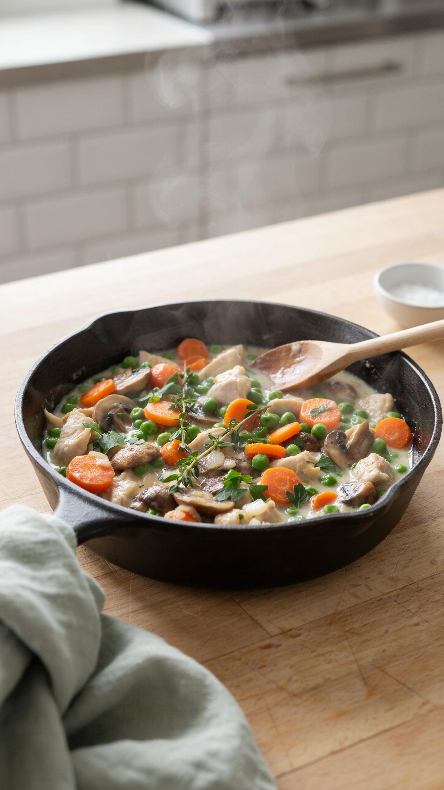 The Bioavailability Hack Optimizing Healthy Chicken Pot Pie Filling