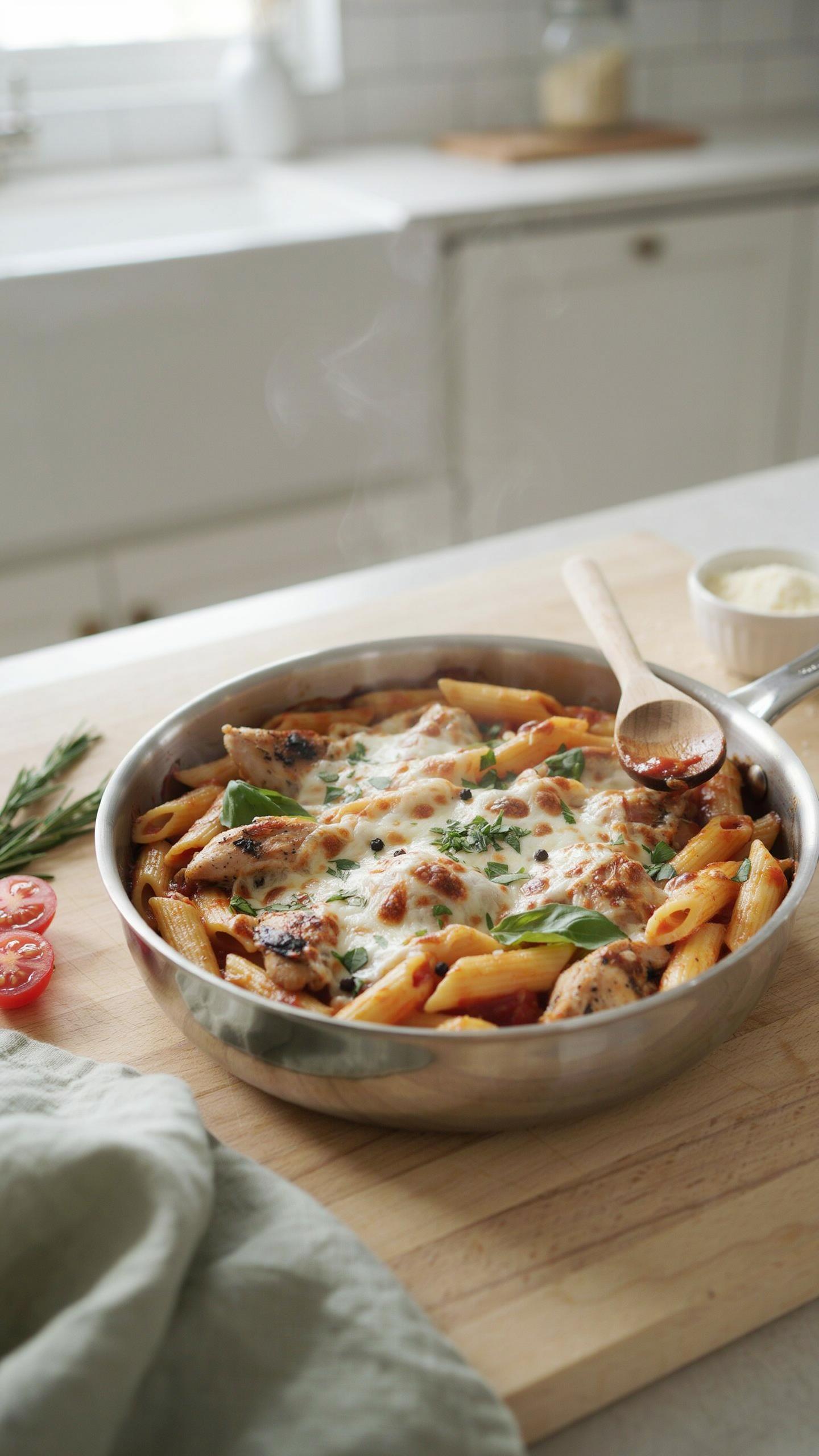 The One Pan Protocol Strategic Simplification For High Protein Chicken Pasta Bake