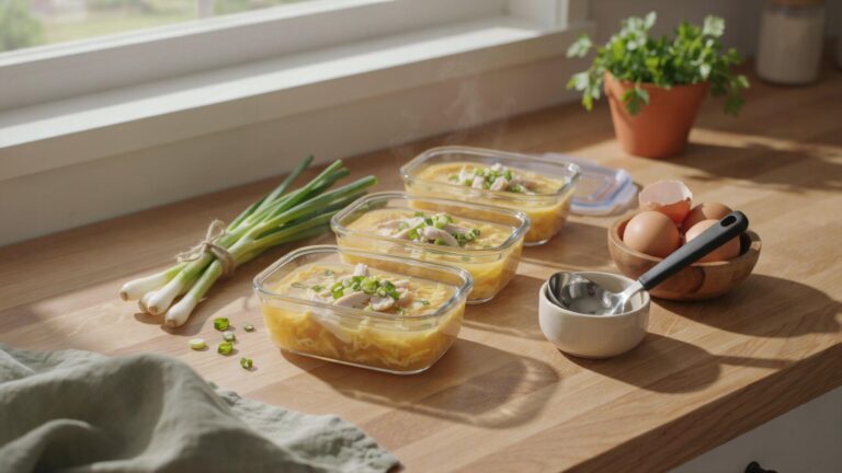 Egg Drop Soup Meal Prep For Light High Protein Lunches