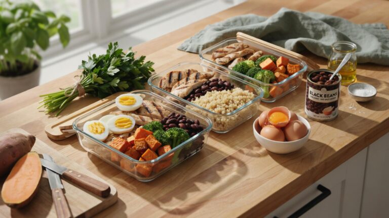 High Protein Meal Prep On A Very Tight Grocery Budget