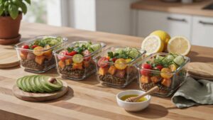 Lentil Meal Prep For High Protein Plant Based Lunches