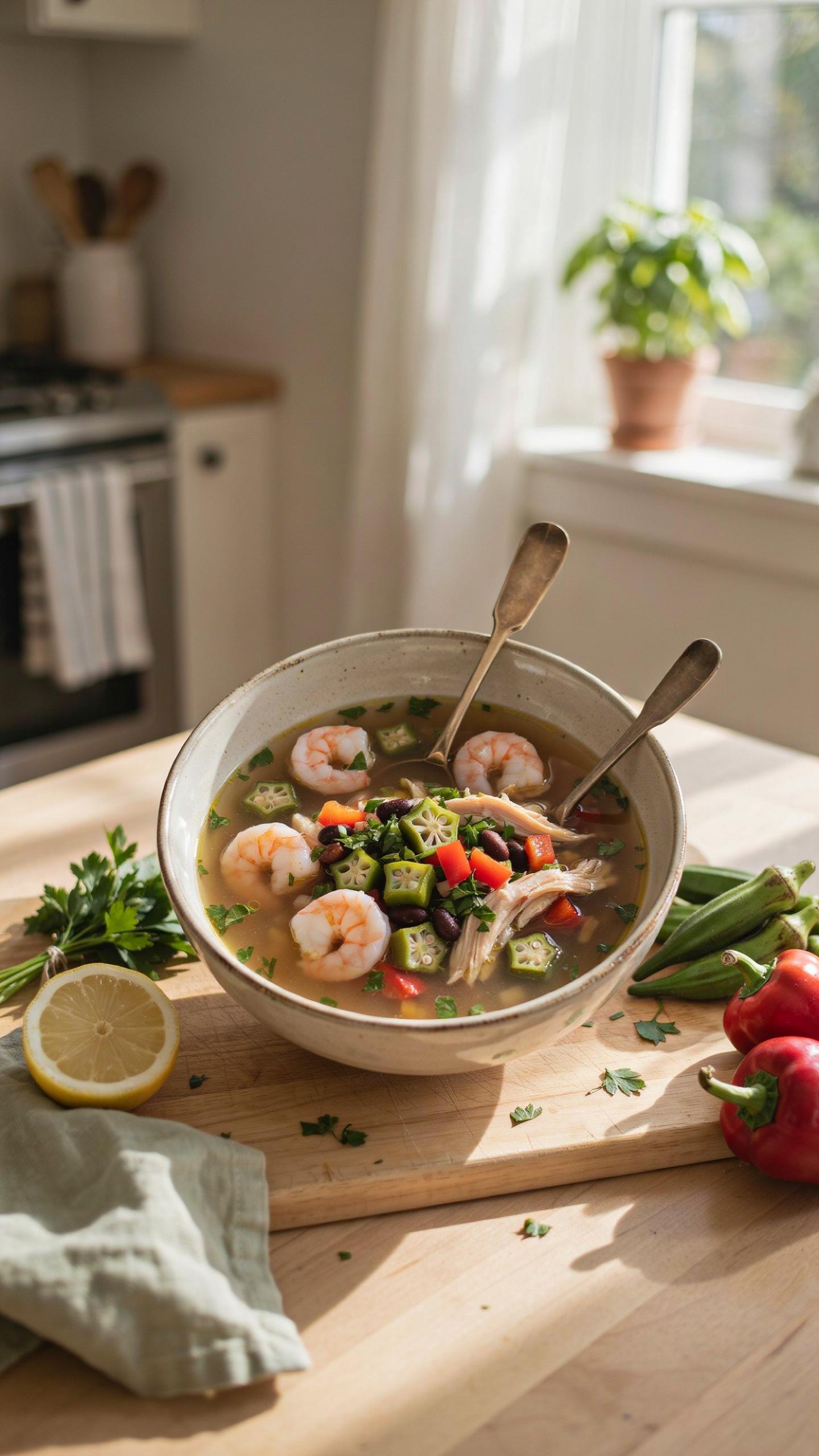 Low Calorie Gumbo The Caloric Deficit Accelerator
