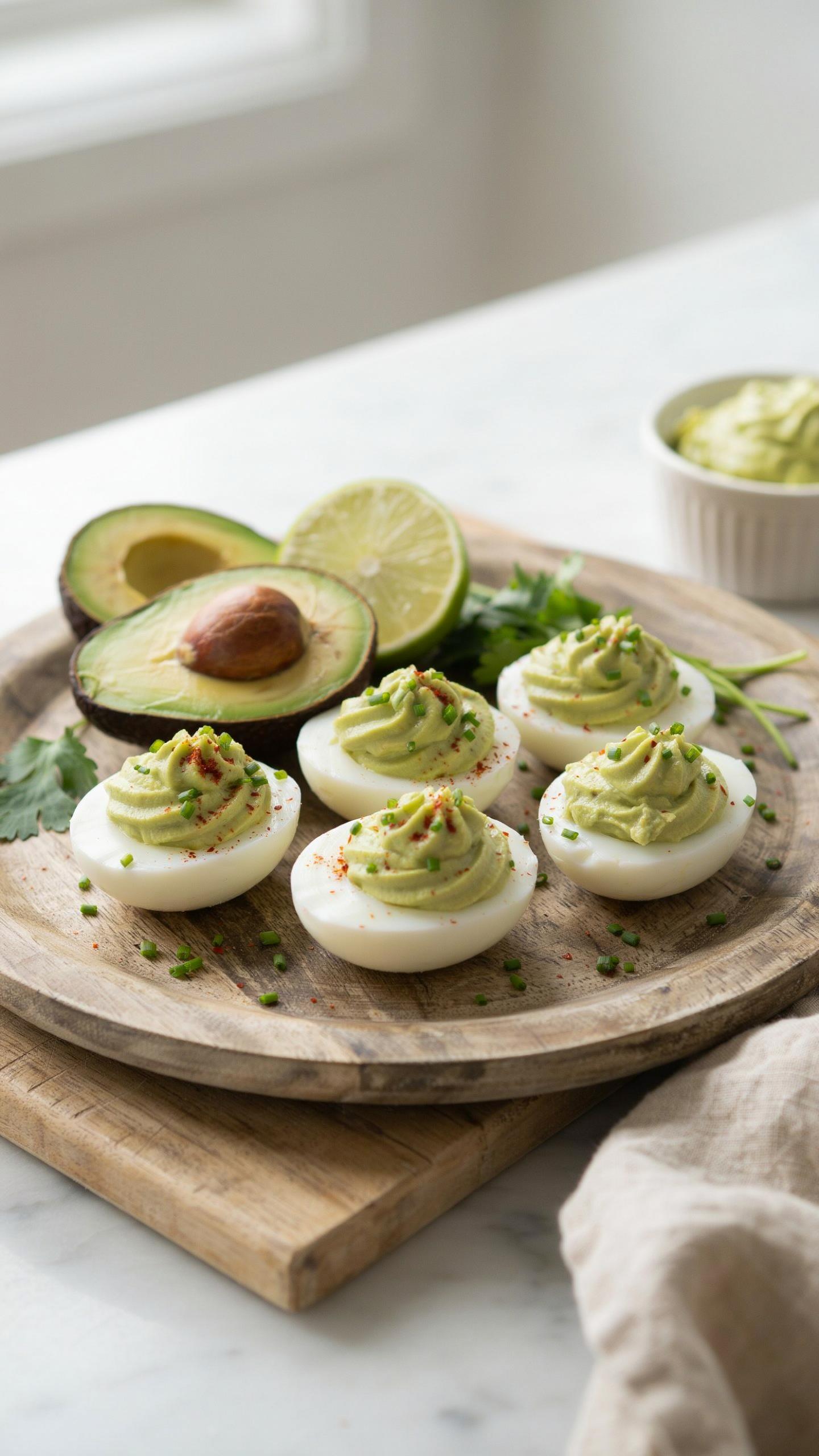 Avocado Deviled Eggs The Healthy Fat Advantage