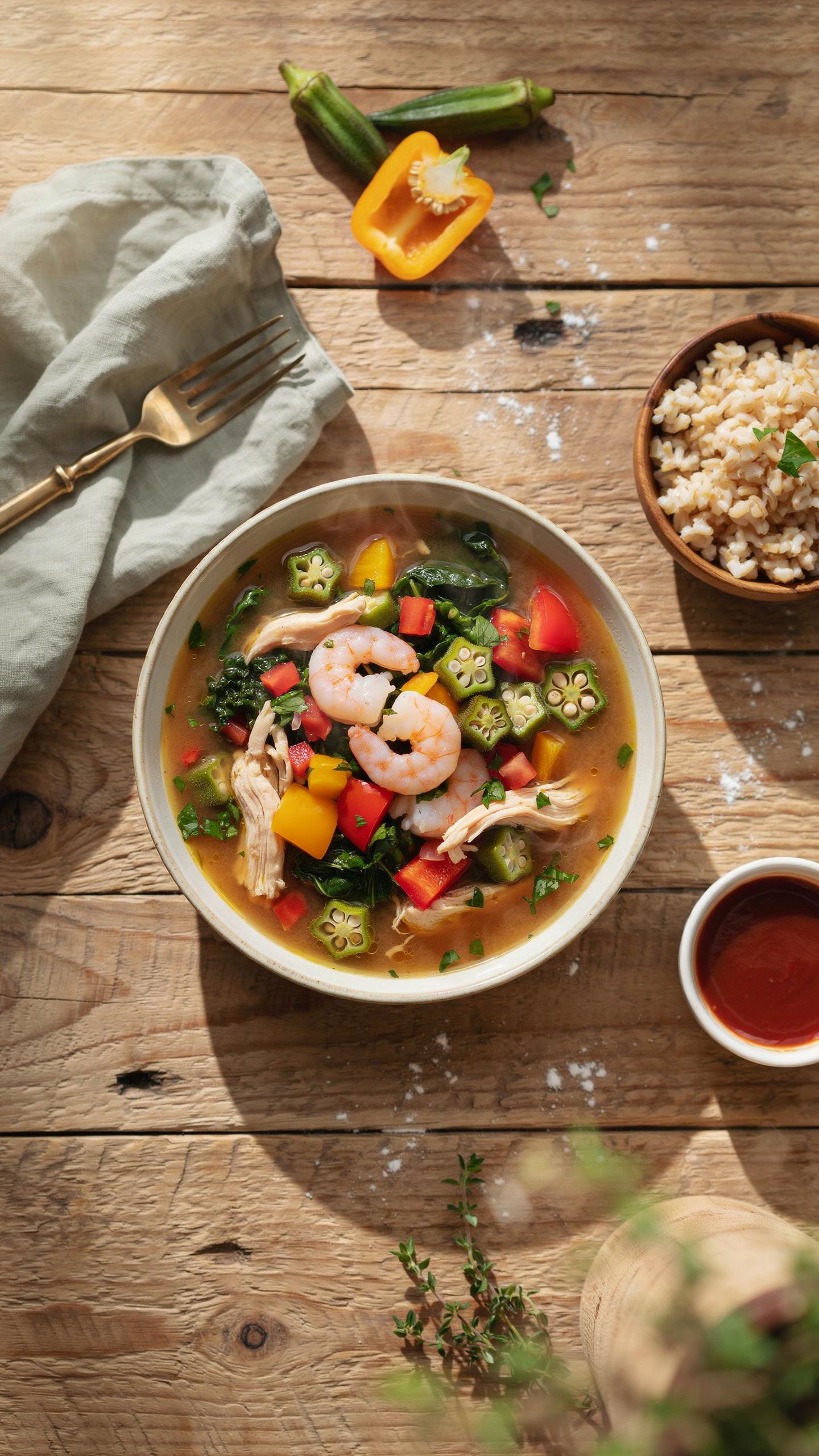 Healthy Gumbo Recipe Nutrient Density Over Empty Volume
