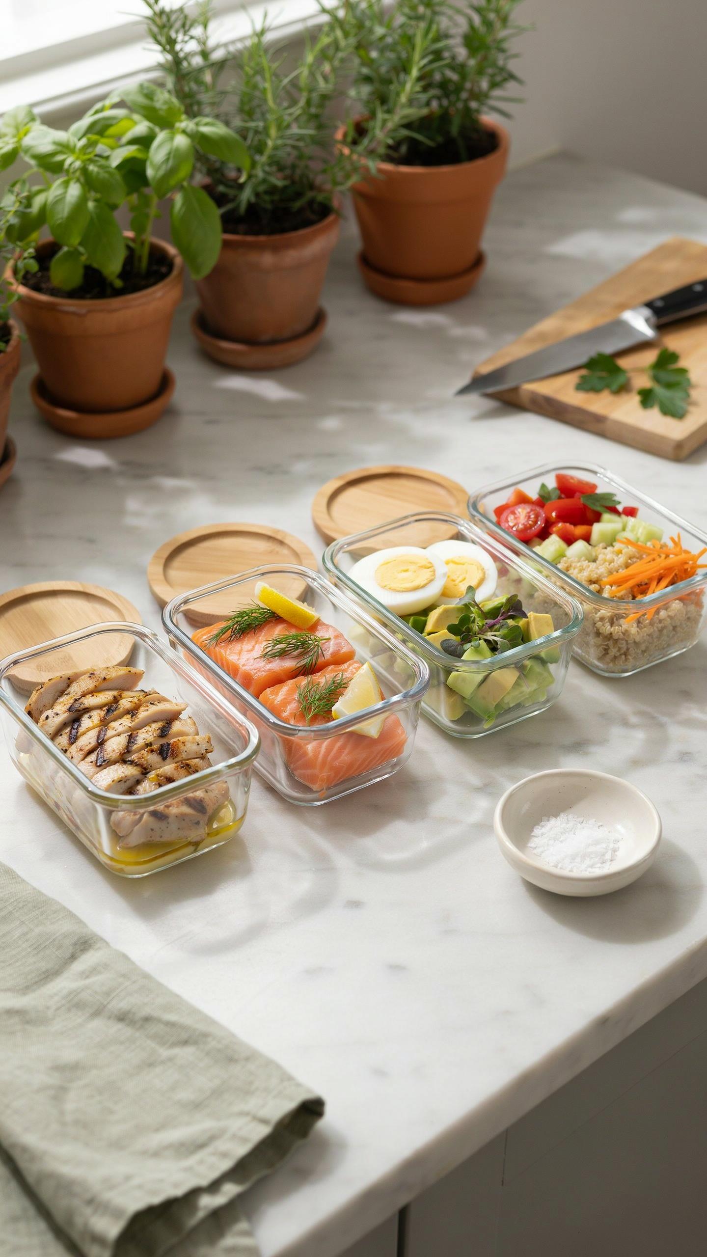 The Core Four Your High Protein Meal Prep Building Blocks