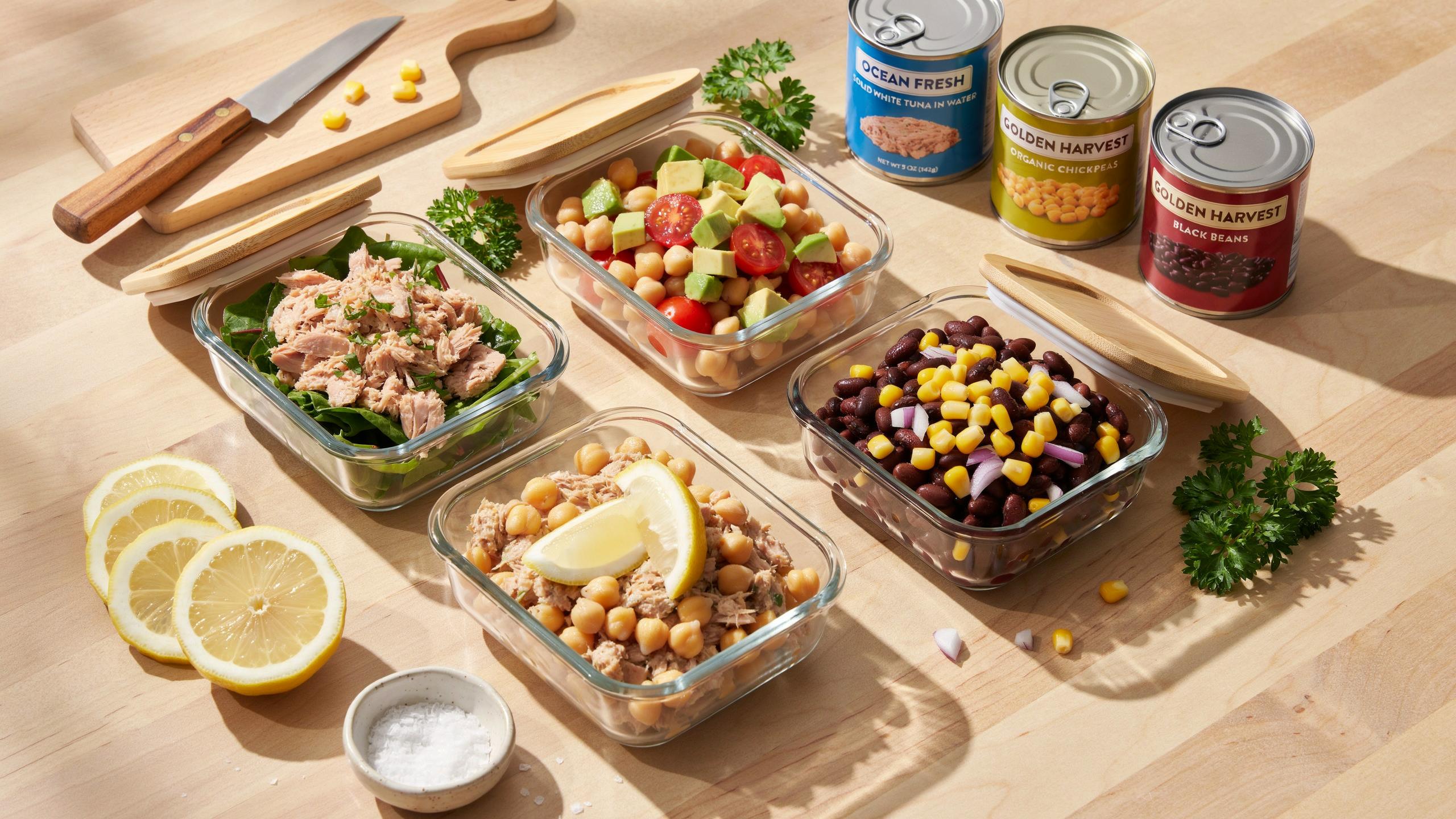Budget Canned Protein Meal Prep For Busy Weeks
