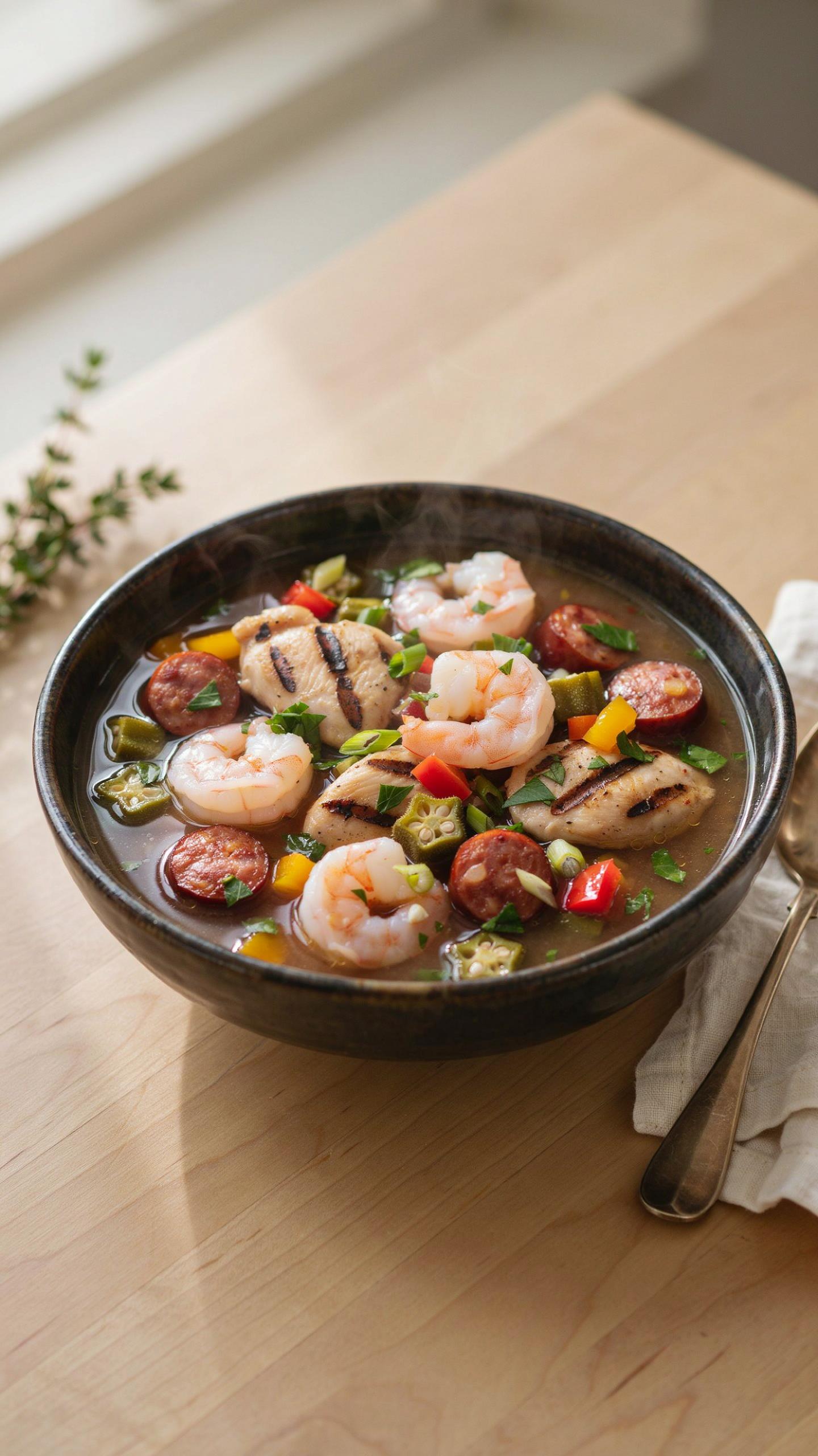 The High Protein Gumbo Power Protocol Macro Optimized