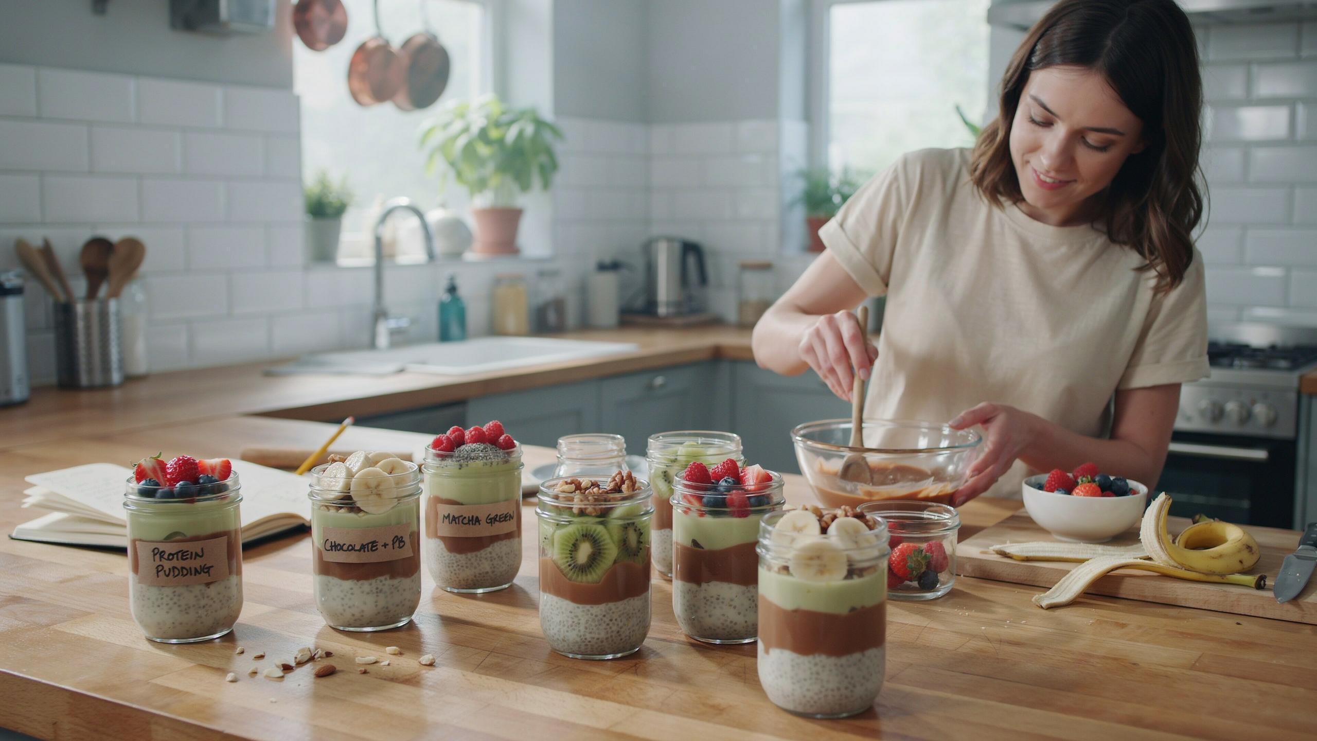 High Protein Pudding Snacks You Can Meal Prep In Bulk