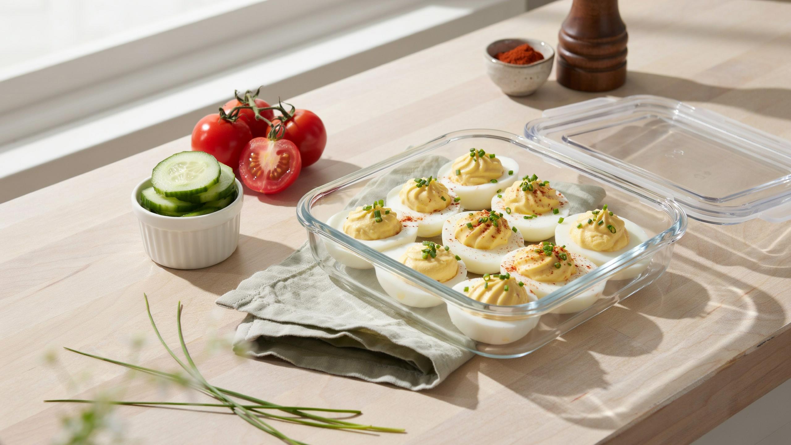 Deviled Egg Meal Prep Snacks For High Protein Days