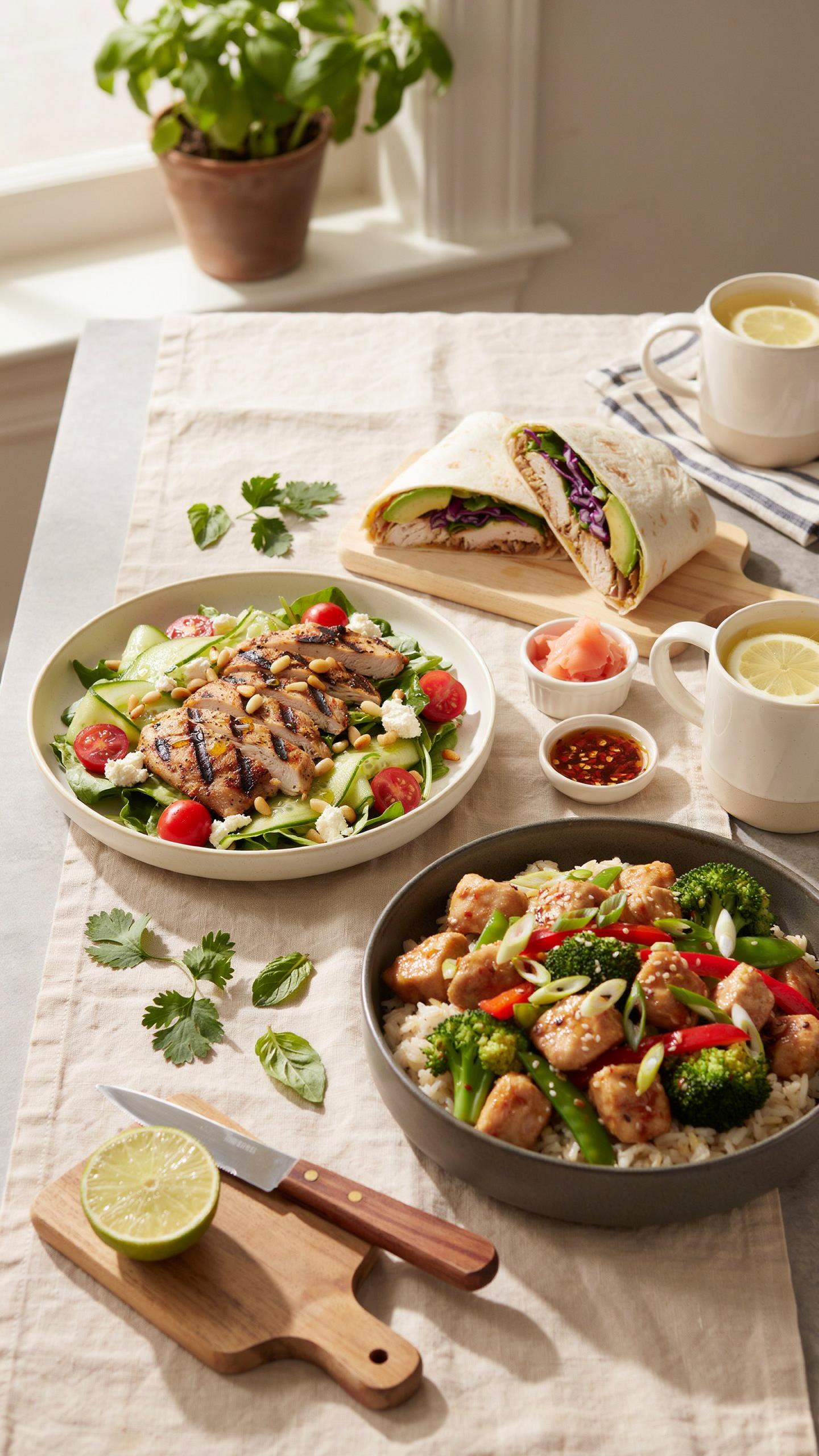 Lunch Ideas Chicken Repurposing Reinvention