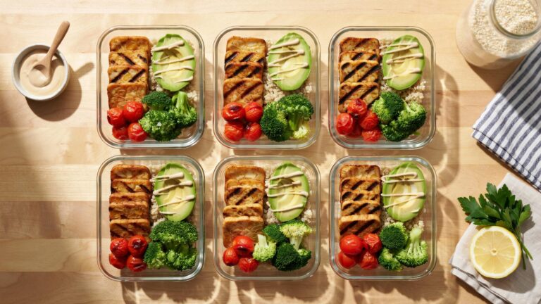 Tempeh Meal Prep For High Protein Vegetarian Dinners