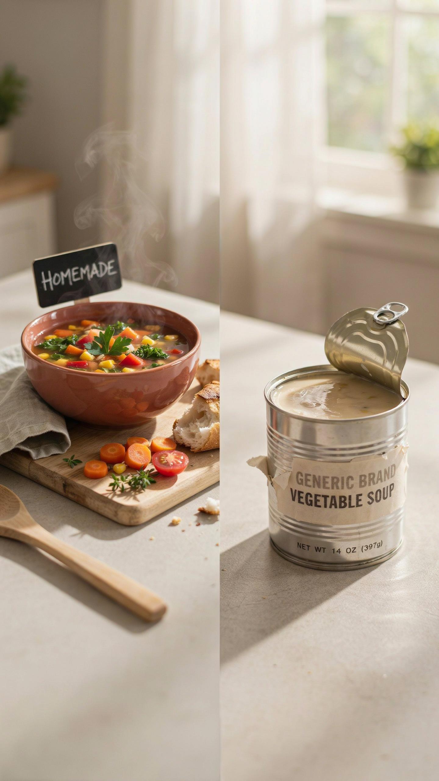 Homemade Soup Vs The Store Bought Lie