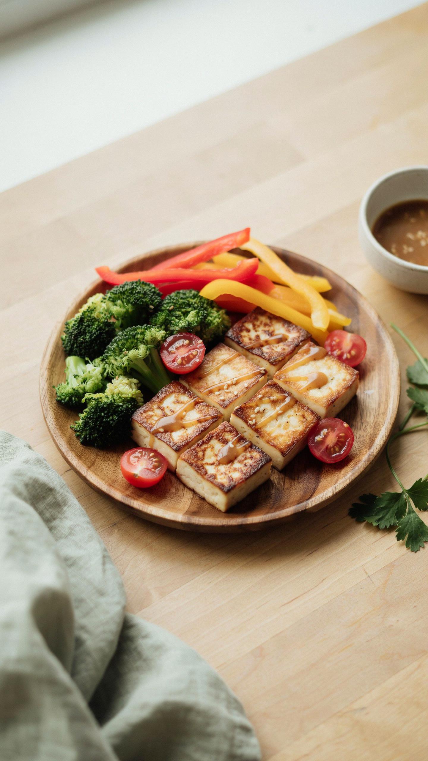 Low Carb Lunch Dinner Tofu Block Recipe Ideas