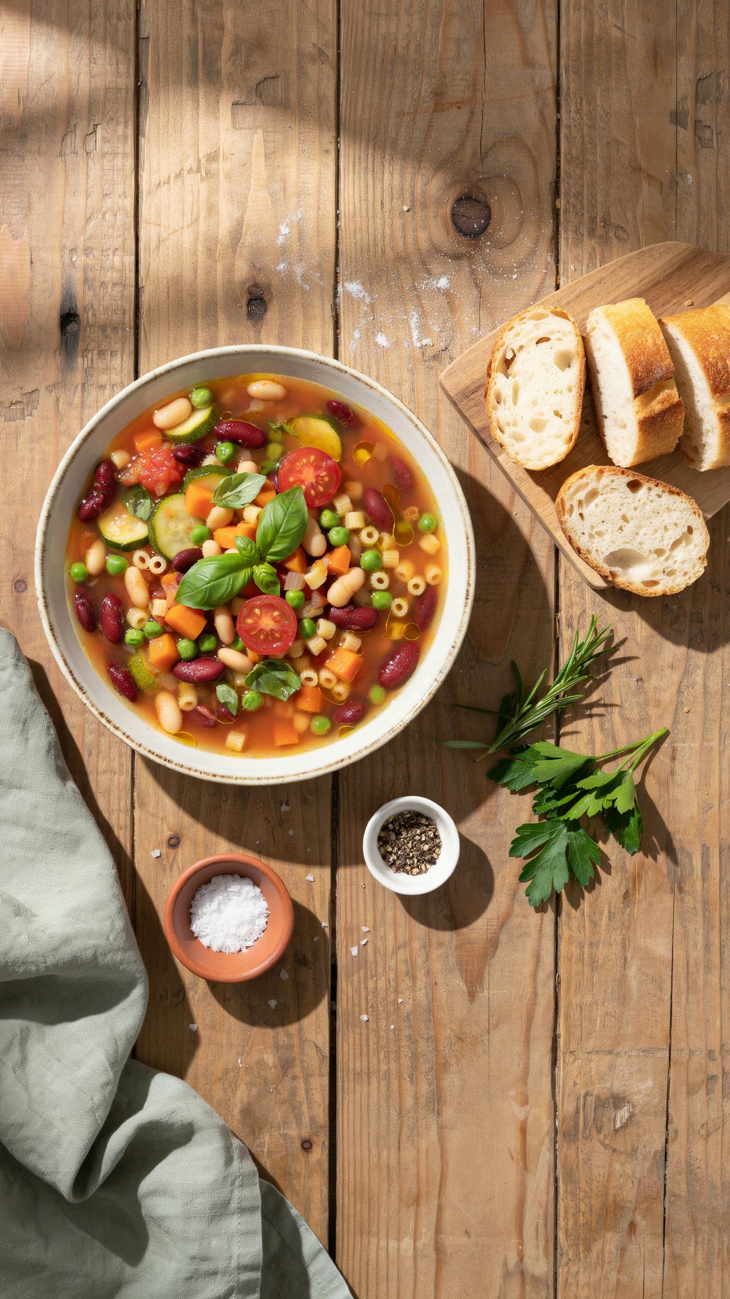 High Protein Vegan Minestrone Debunking The Deficiency Myth