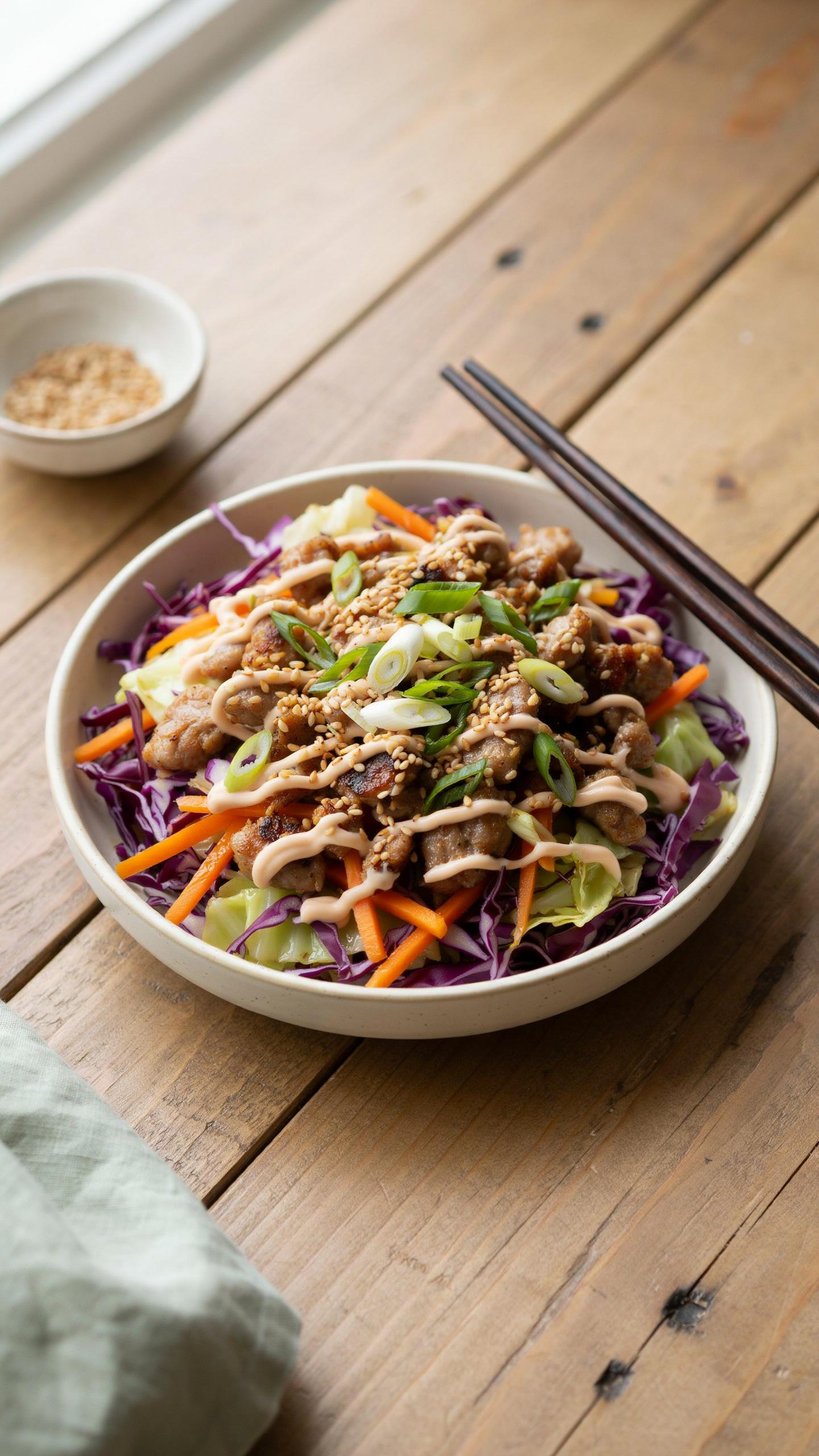 The Culinary Physics Of Flavor Beyond Basic Egg Roll In A Bowl