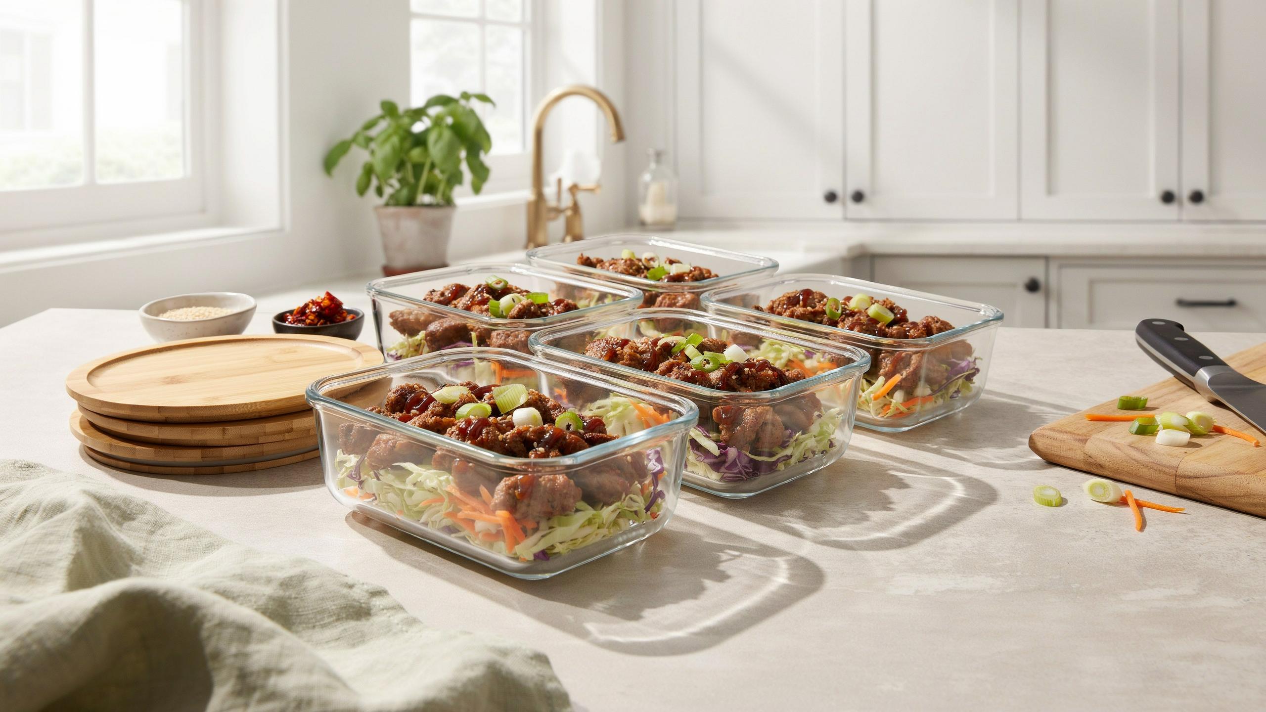 Egg Roll Bowl Meal Prep For High Protein Dinners