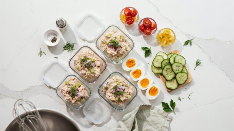 Tuna Salad Meal Prep For High Protein Lunches