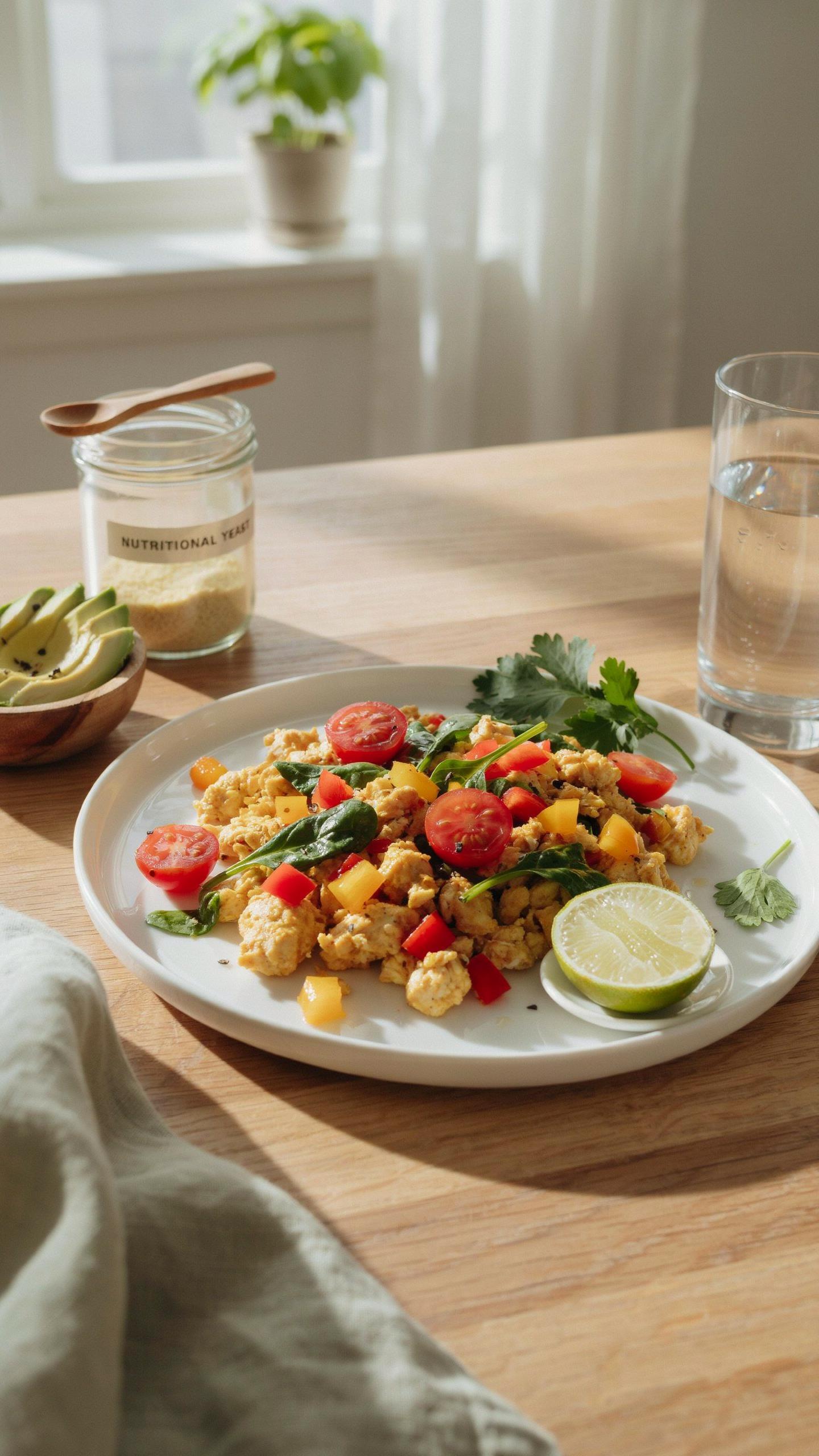 The Consistency Compound How Simple Tofu Scramble Builds Momentum