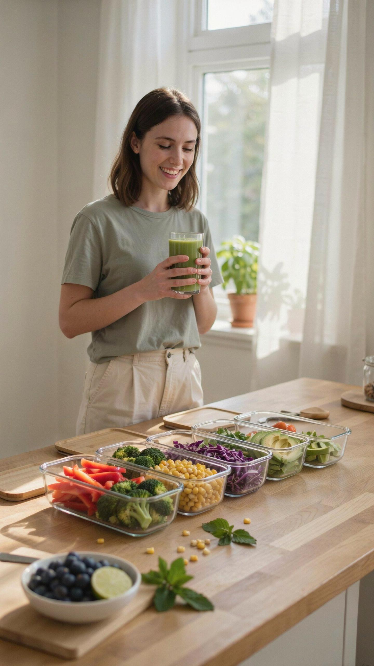 The Meal Prep With Veggies Biofeedback Loop