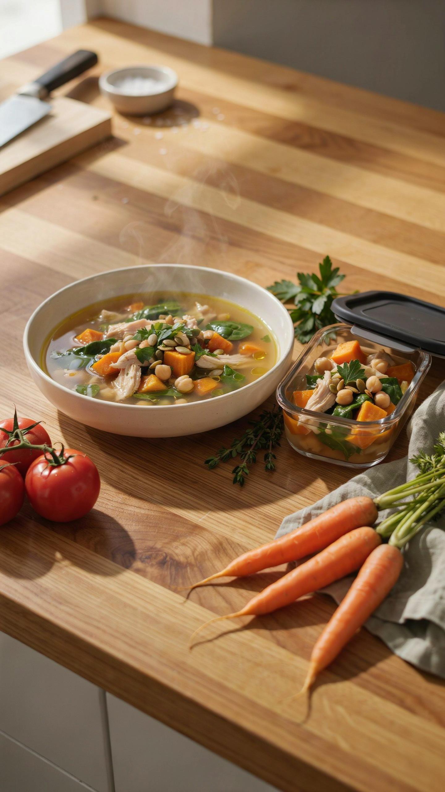 The Protein Soups Reheat And Serve System