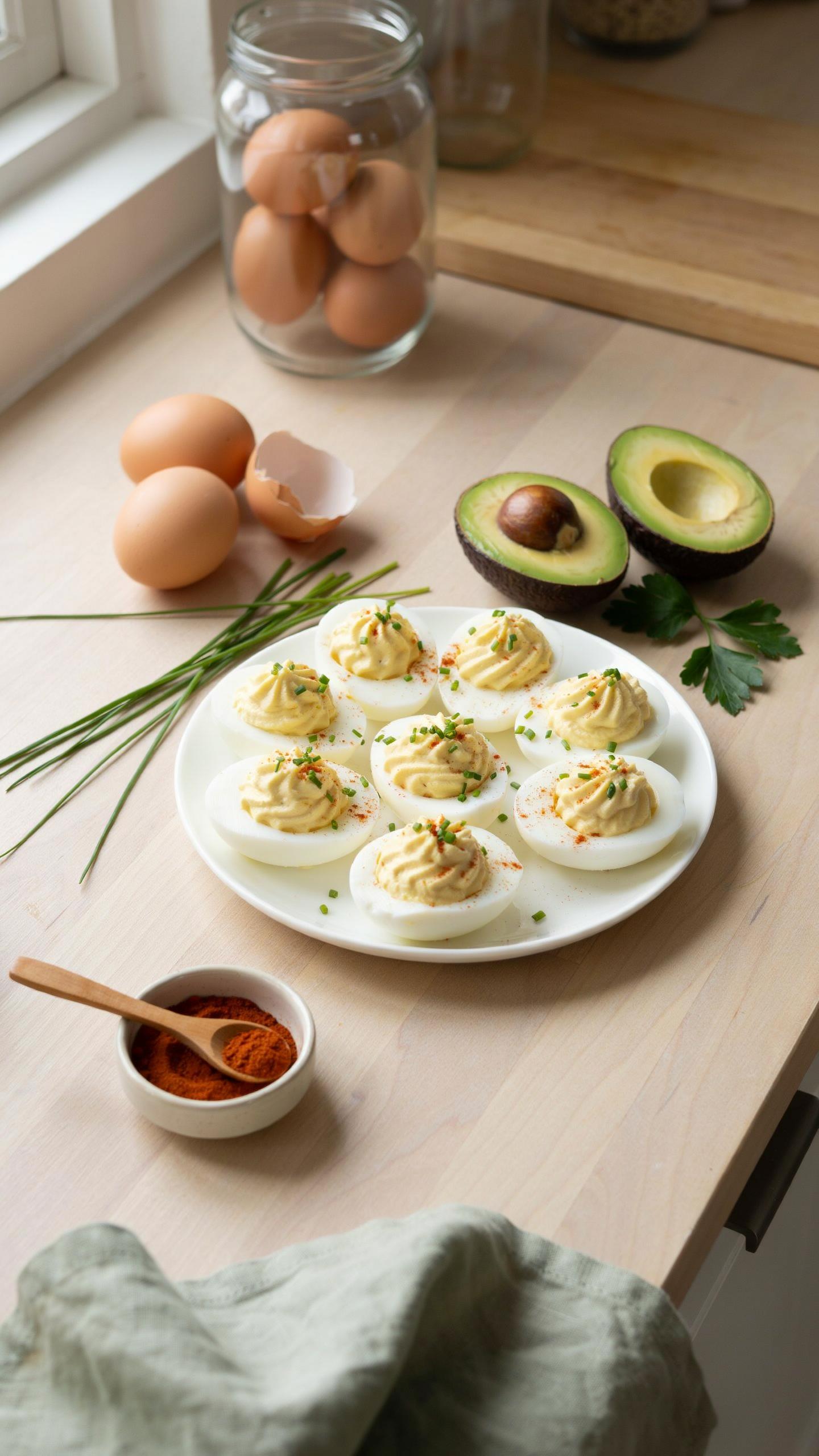 Protein Deviled Eggs The Prep Protocol