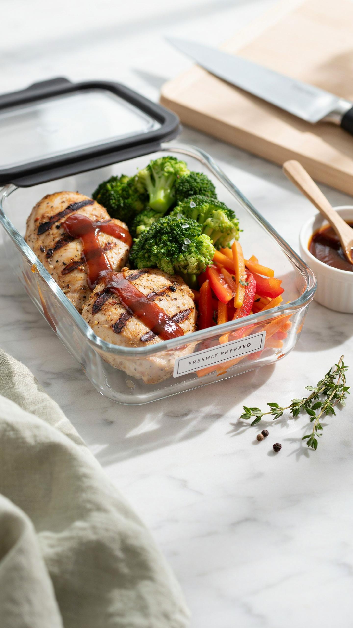 Bbq Chicken Meal Prep Healthy Sacrificing Nothing