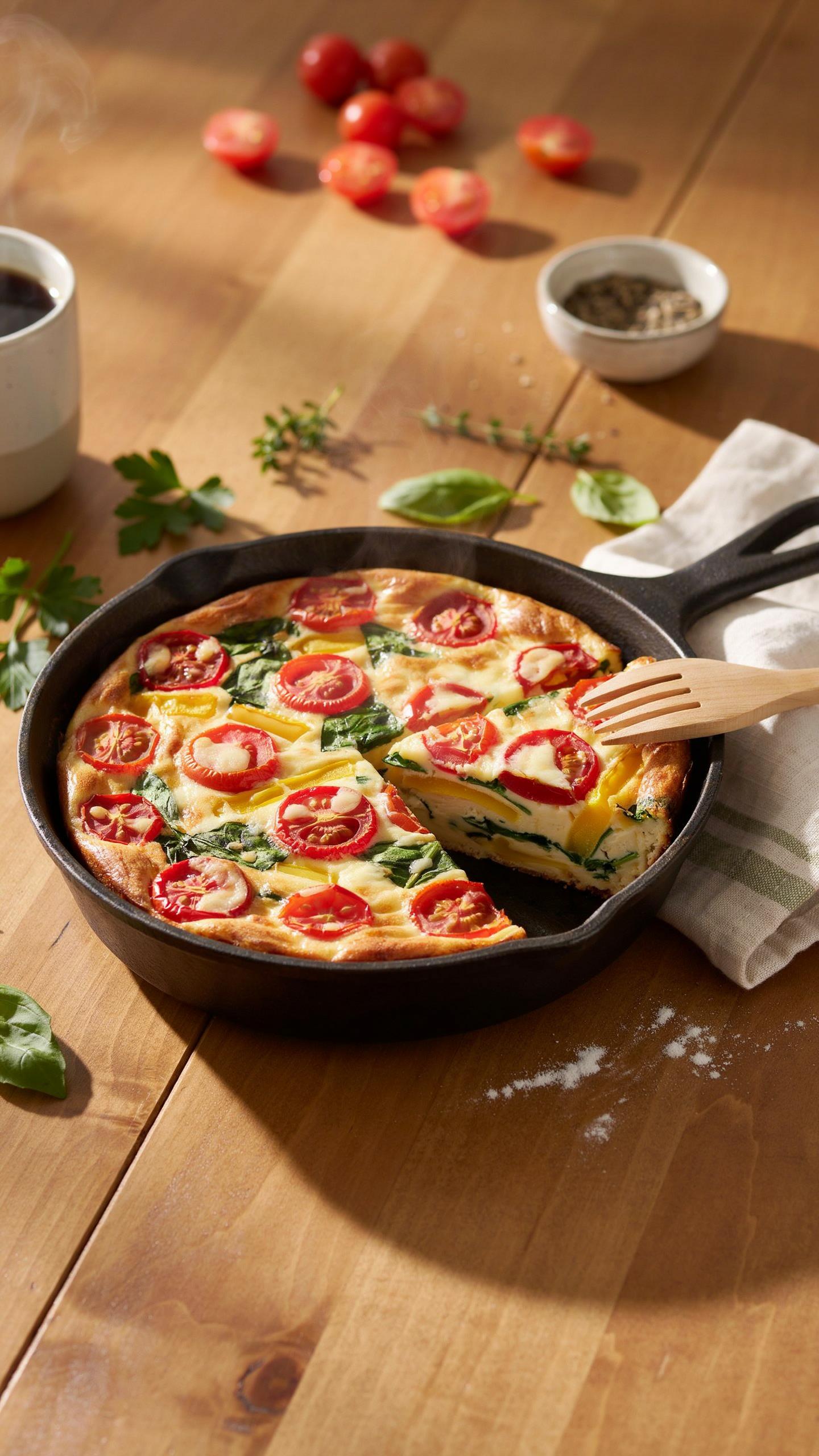 Vegetable Frittata Unlocking Flavor Through Strategic Layering