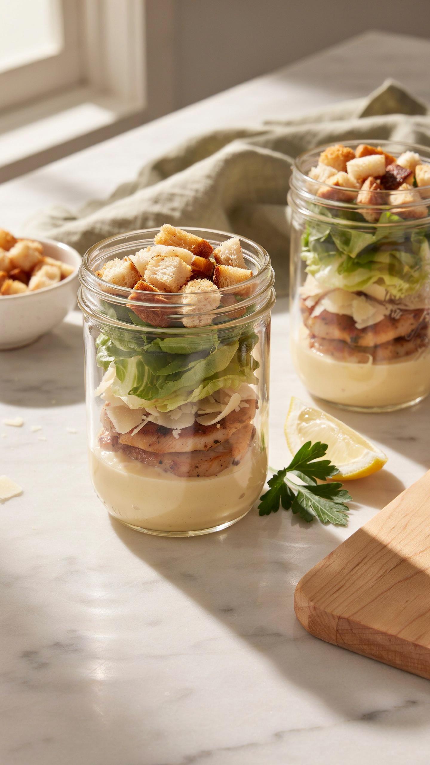 The Stratification Strategy Building A Caesar Salad Meal Prep Masterpiece