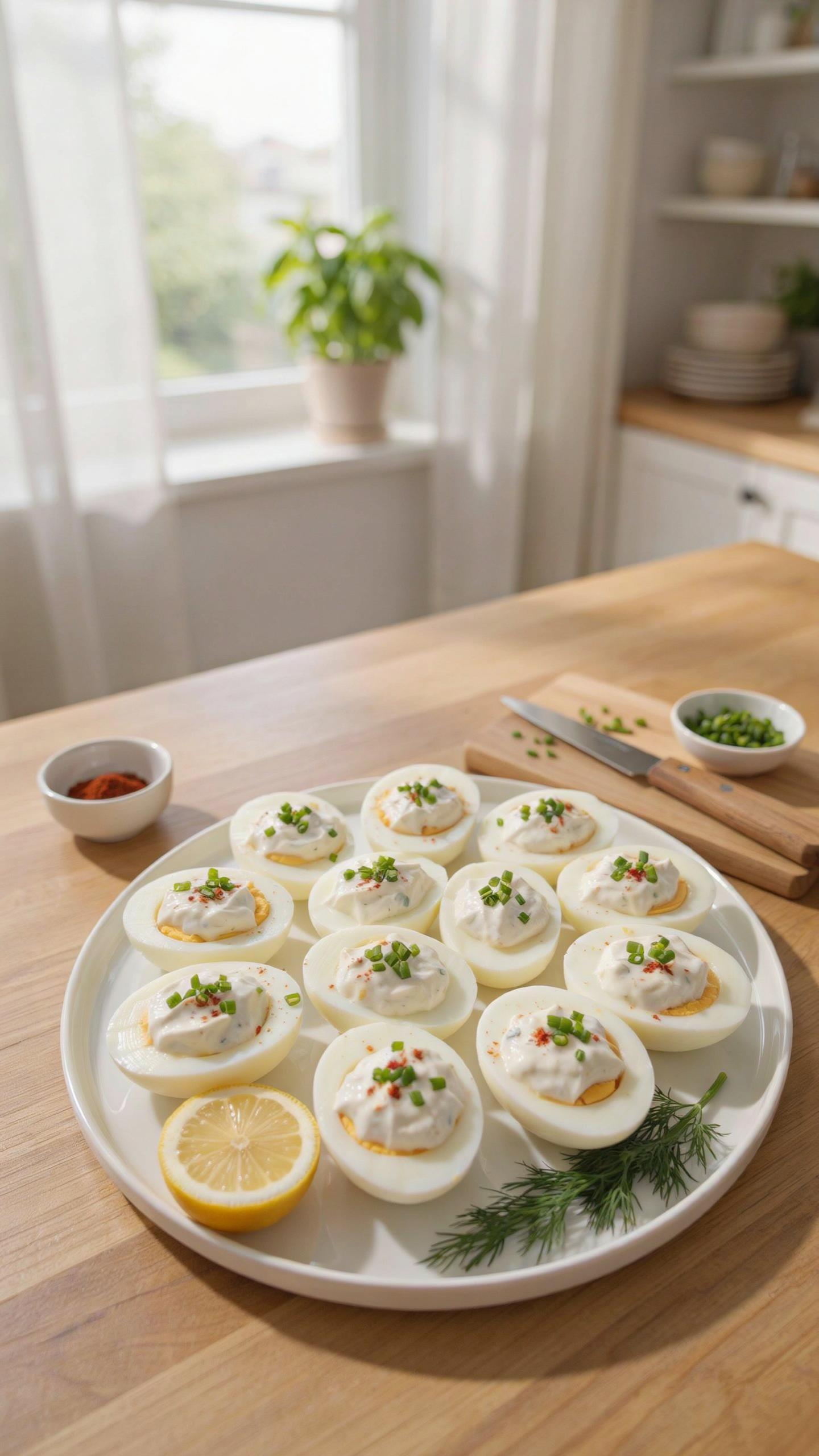 Healthy Deviled Eggs Recipe Greek Yogurt Optimization Not Obsession