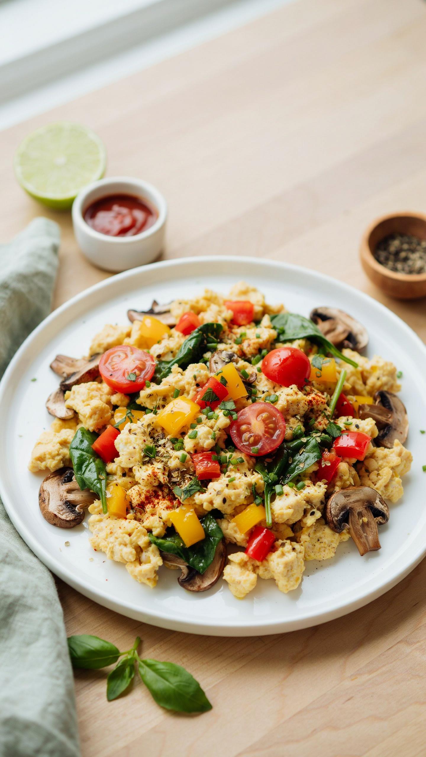 The Tofu Scramble Vegan Flavor Stacking Not Just Seasoning