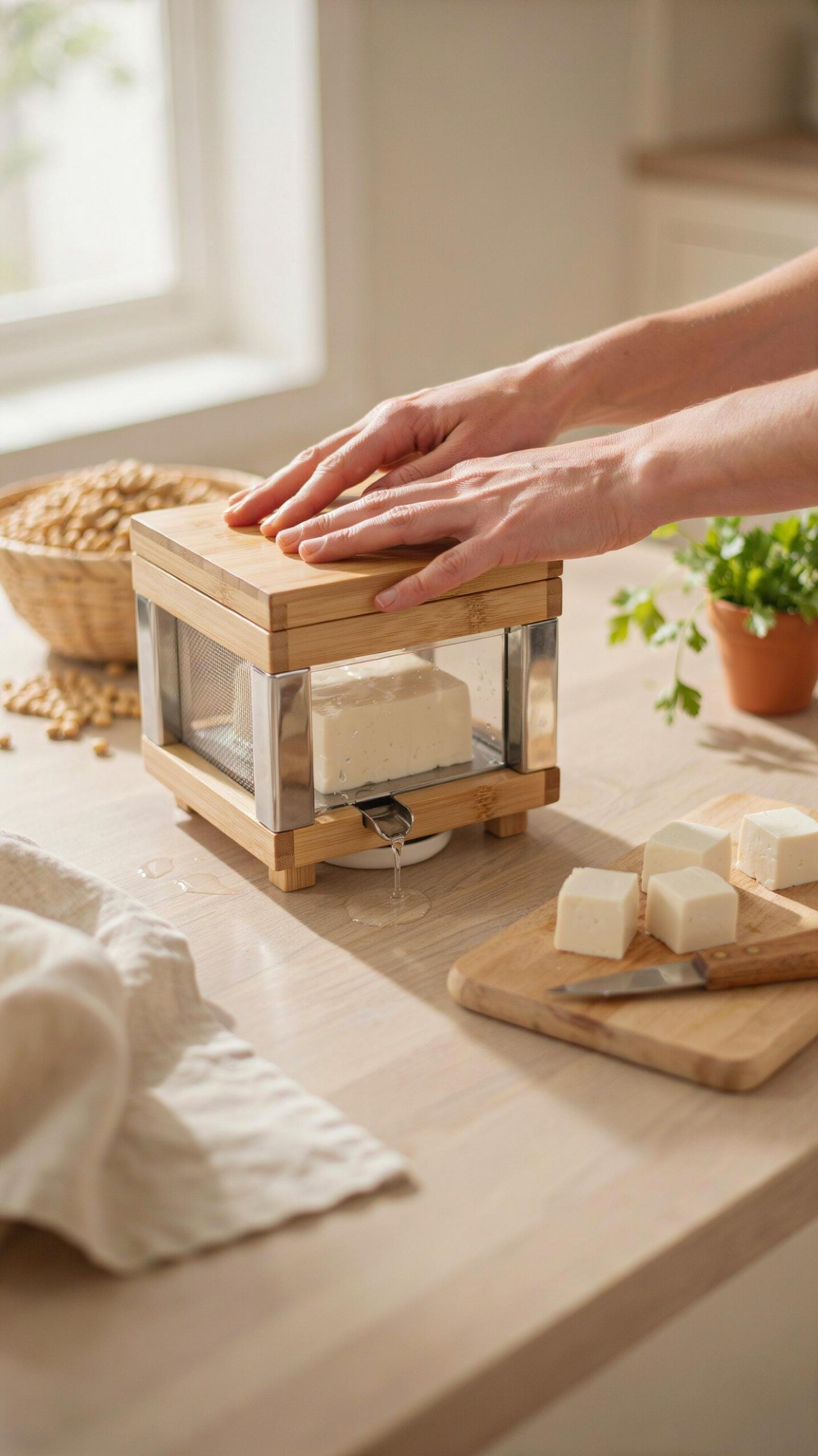 The Dan Koe Tofu Press Protocol Maximize Texture Minimize Waste
