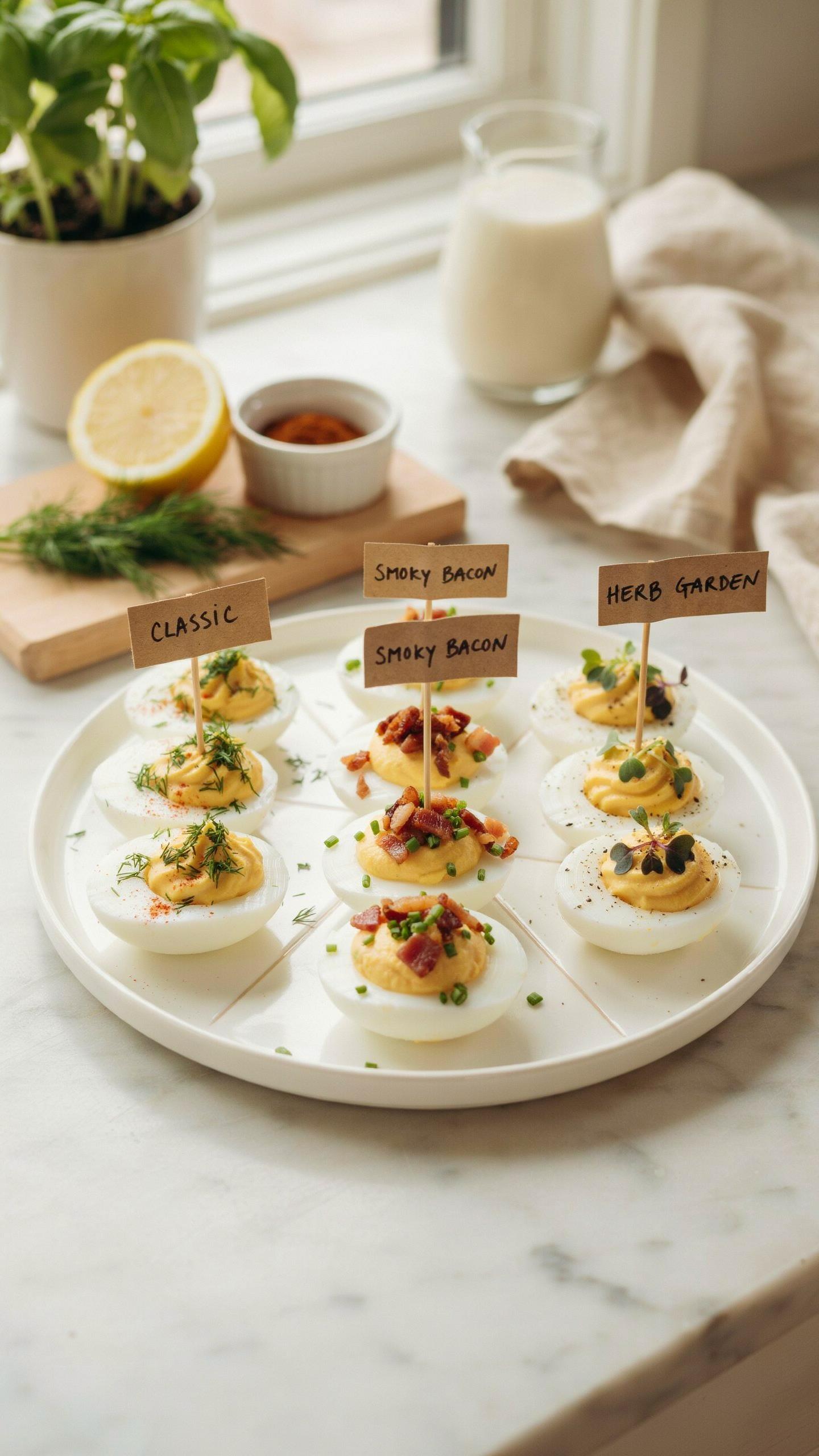 The 3 Lever Protein Deviled Eggs System