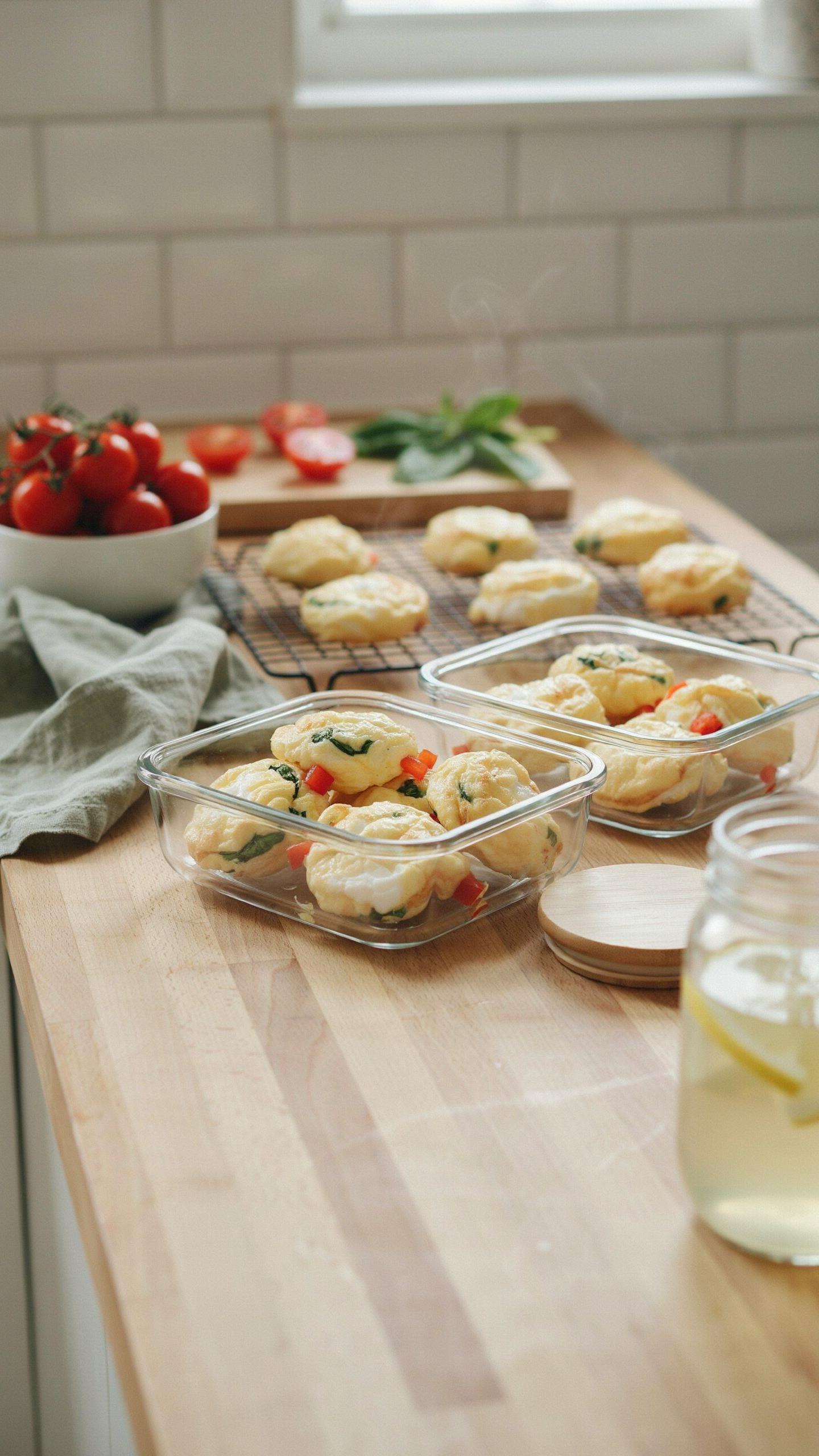 Scaling Success Batch Cooking Egg White Bites