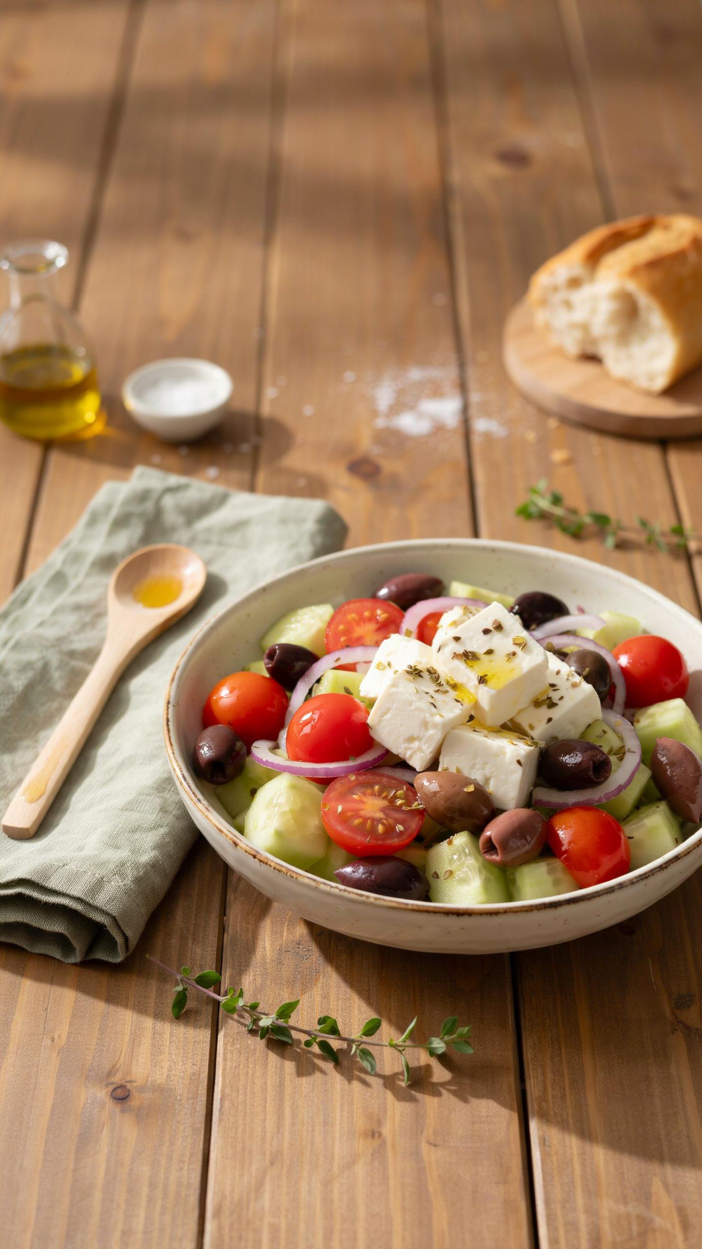 Beyond Lunch Greek Salad As A Healthy Dinner Recipes Salad Strategy