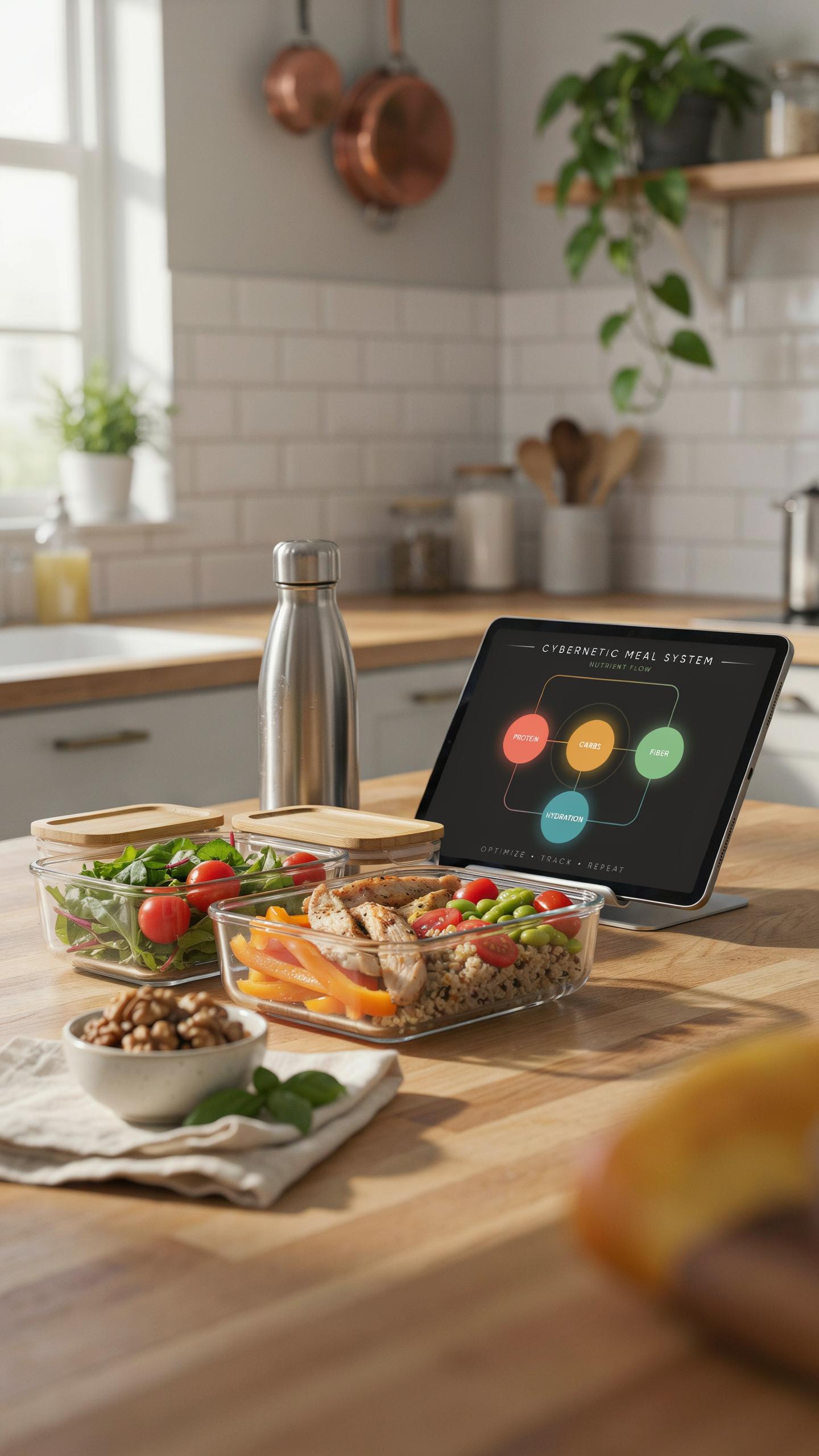 The Minimum Viable Product Meal Prep Cybernetics Model
