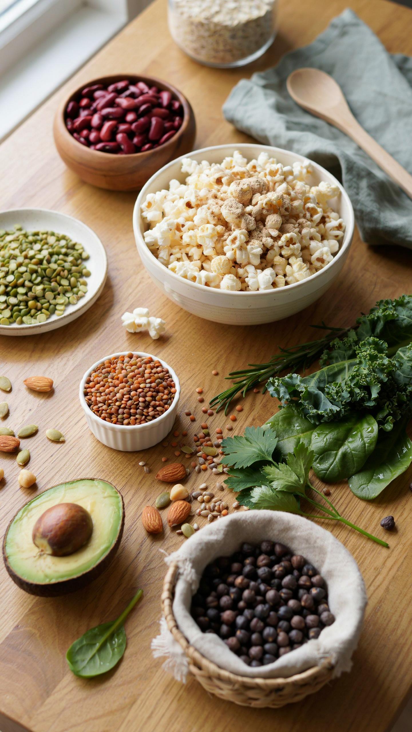 Vegan Protein Popcorn Harnessing Plant Based Power