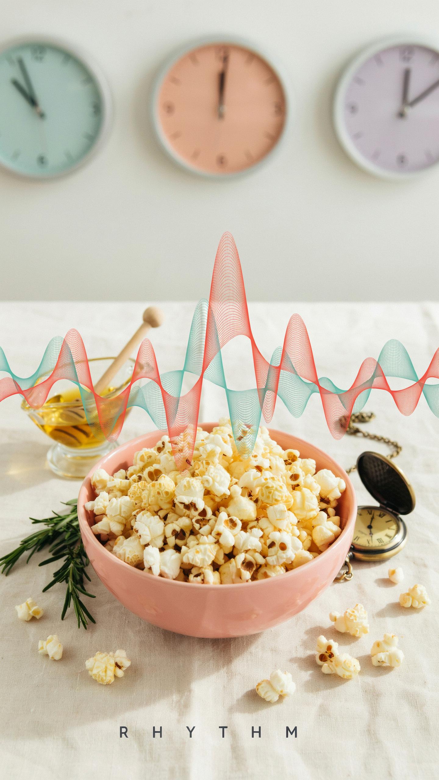 Popcorn As A Delivery System The Bio Rhythmic Snacking Model