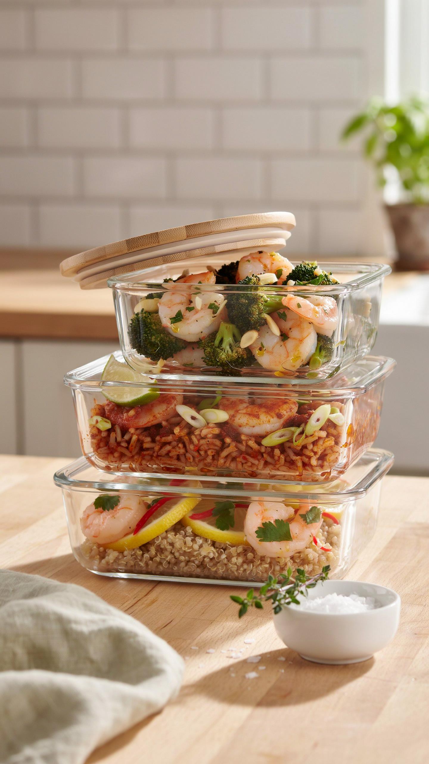 The 3 Tier Shrimp Meal Prep Protocol