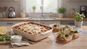 High Protein Baked Ziti Meal Prep For Family Dinners
