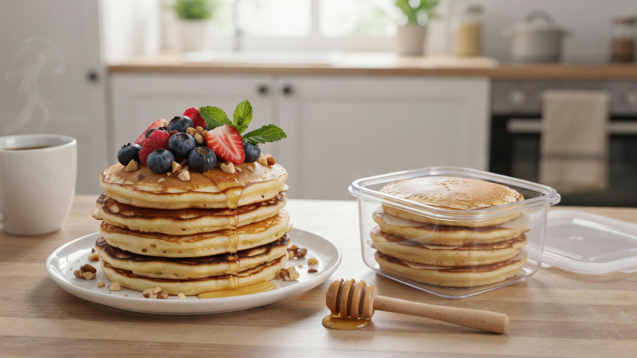 High Protein Pancakes You Can Meal Prep And Freeze