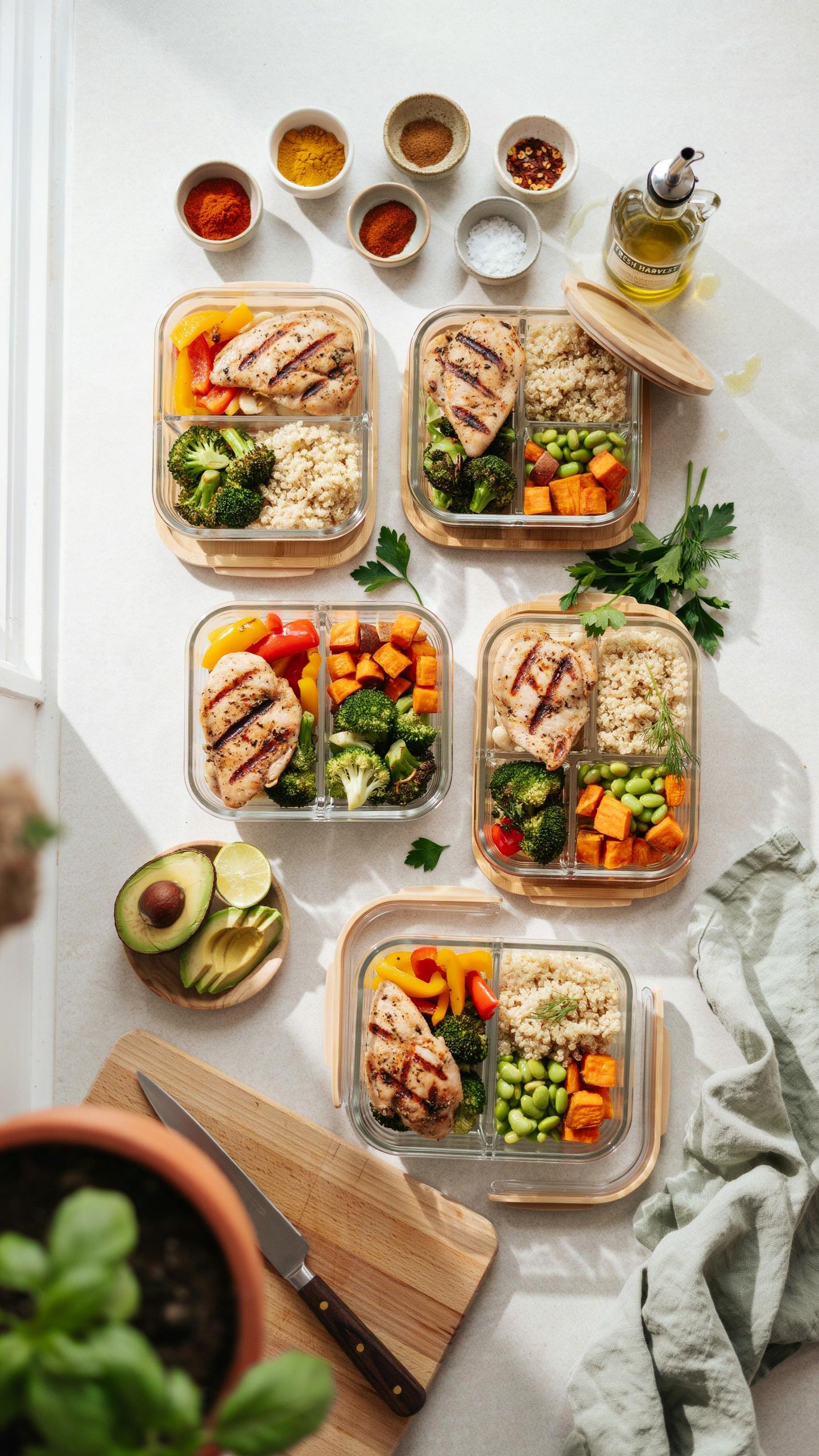 Ingredient Synergy Pairing Vegetables For Optimal Meal Prepping High Protein