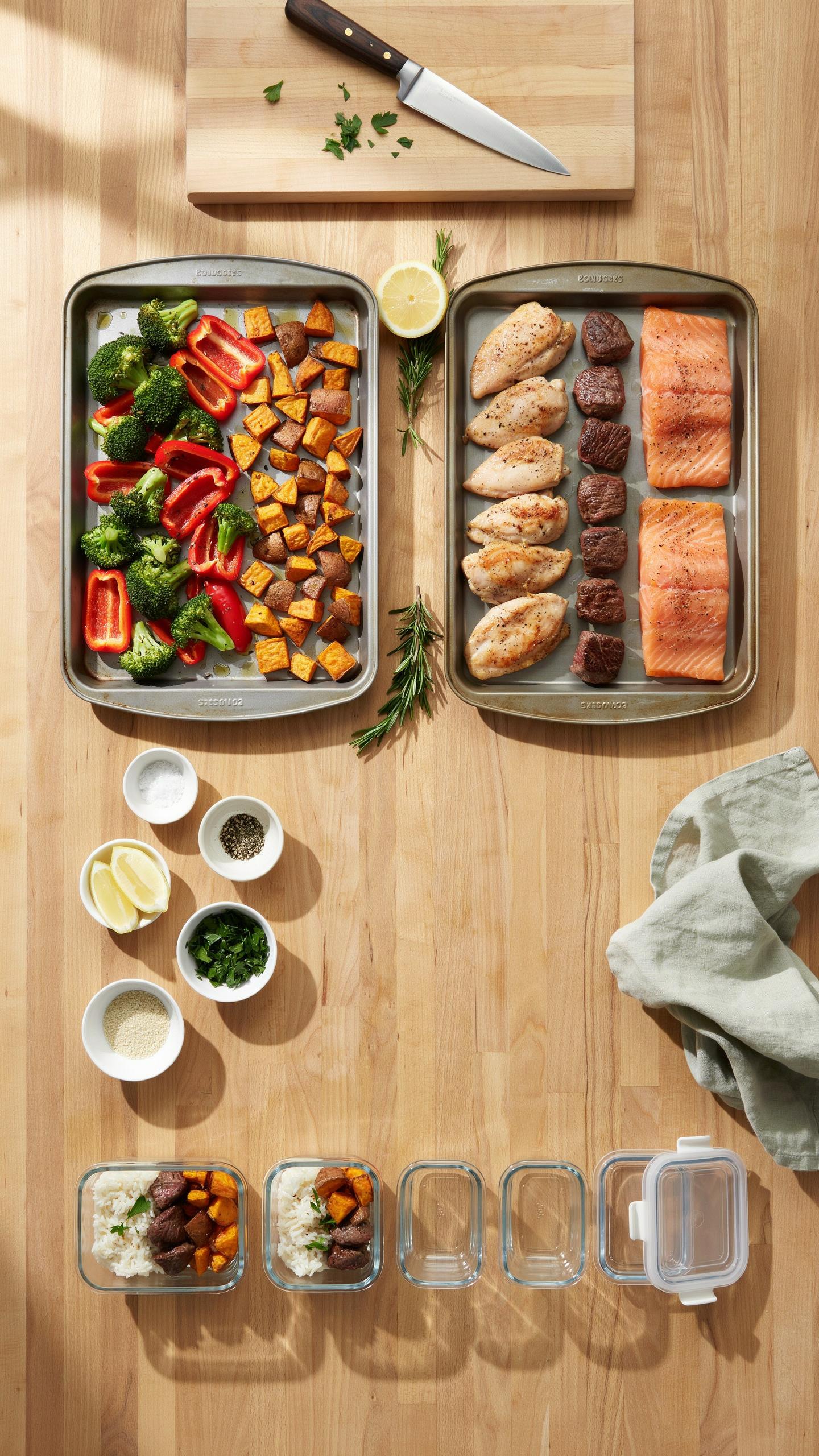 Strategic Batching High Protein Sheet Pan Meals For The Week
