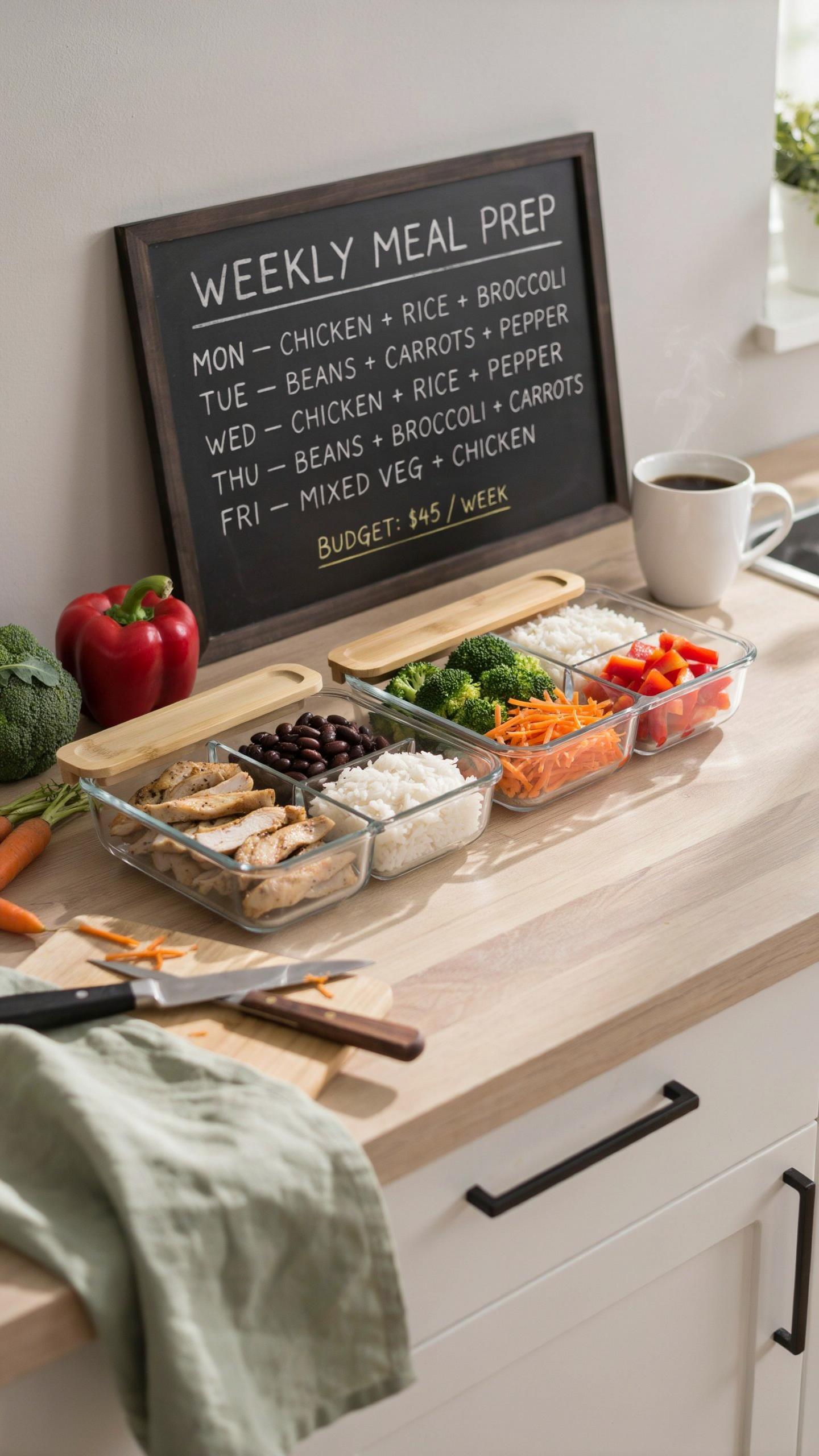 Meal Prep For The Month On A Budget The Scarcity Loophole