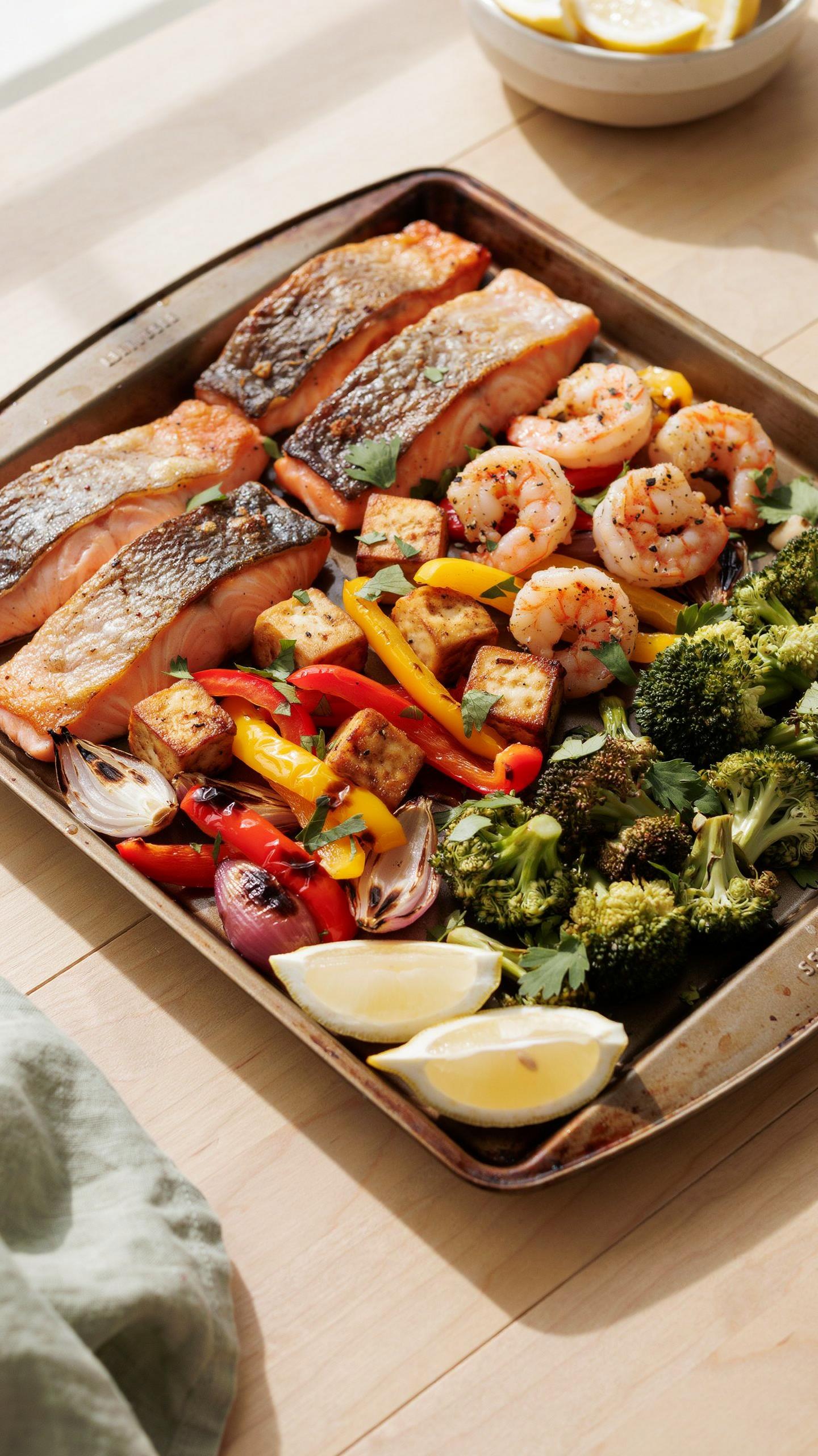 Beyond Chicken Fajitas Protein Sources For Sheet Pan Suppers