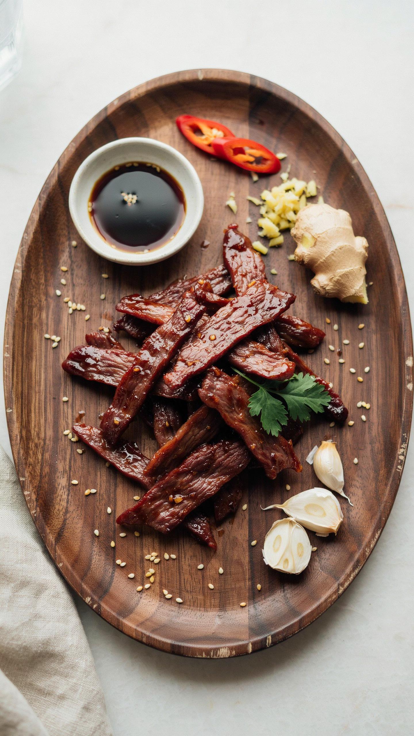 The Teriyaki Beef Jerky Blueprint Flavor Not Fluff