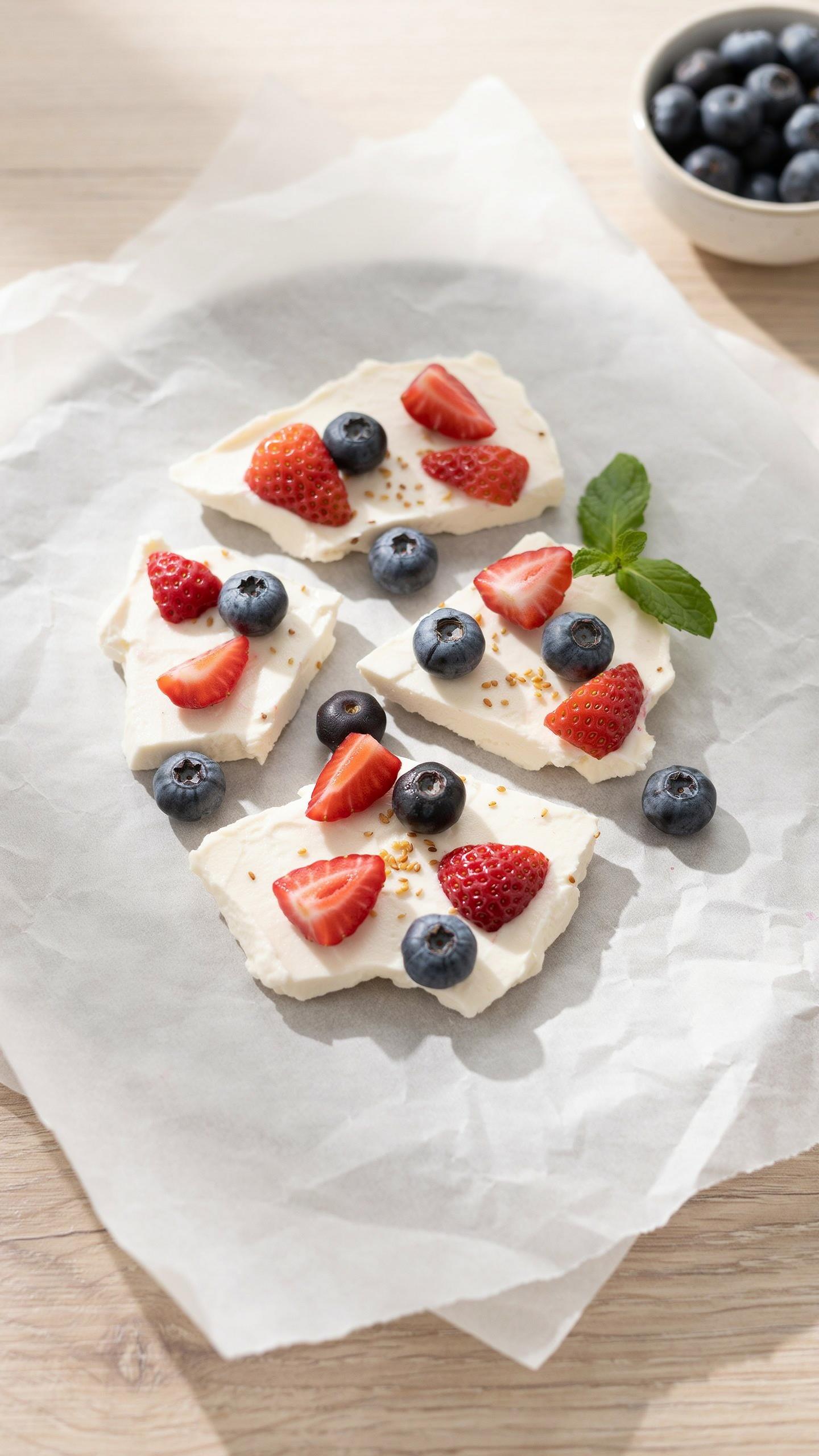 The Minimalists Frozen Yogurt Bark Protocol Less Is More